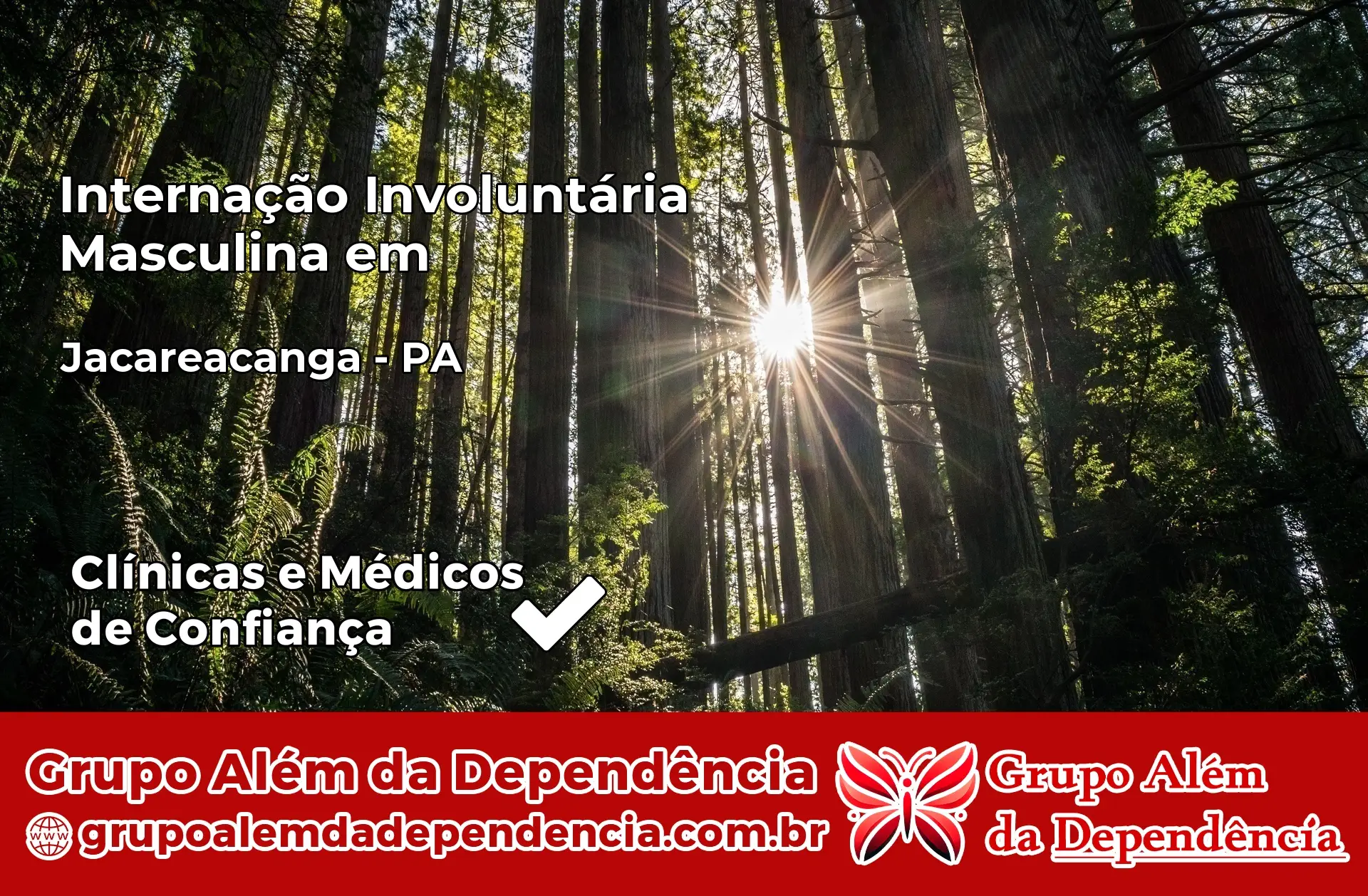 Internação Involuntária Masculina em Jacareacanga – PA