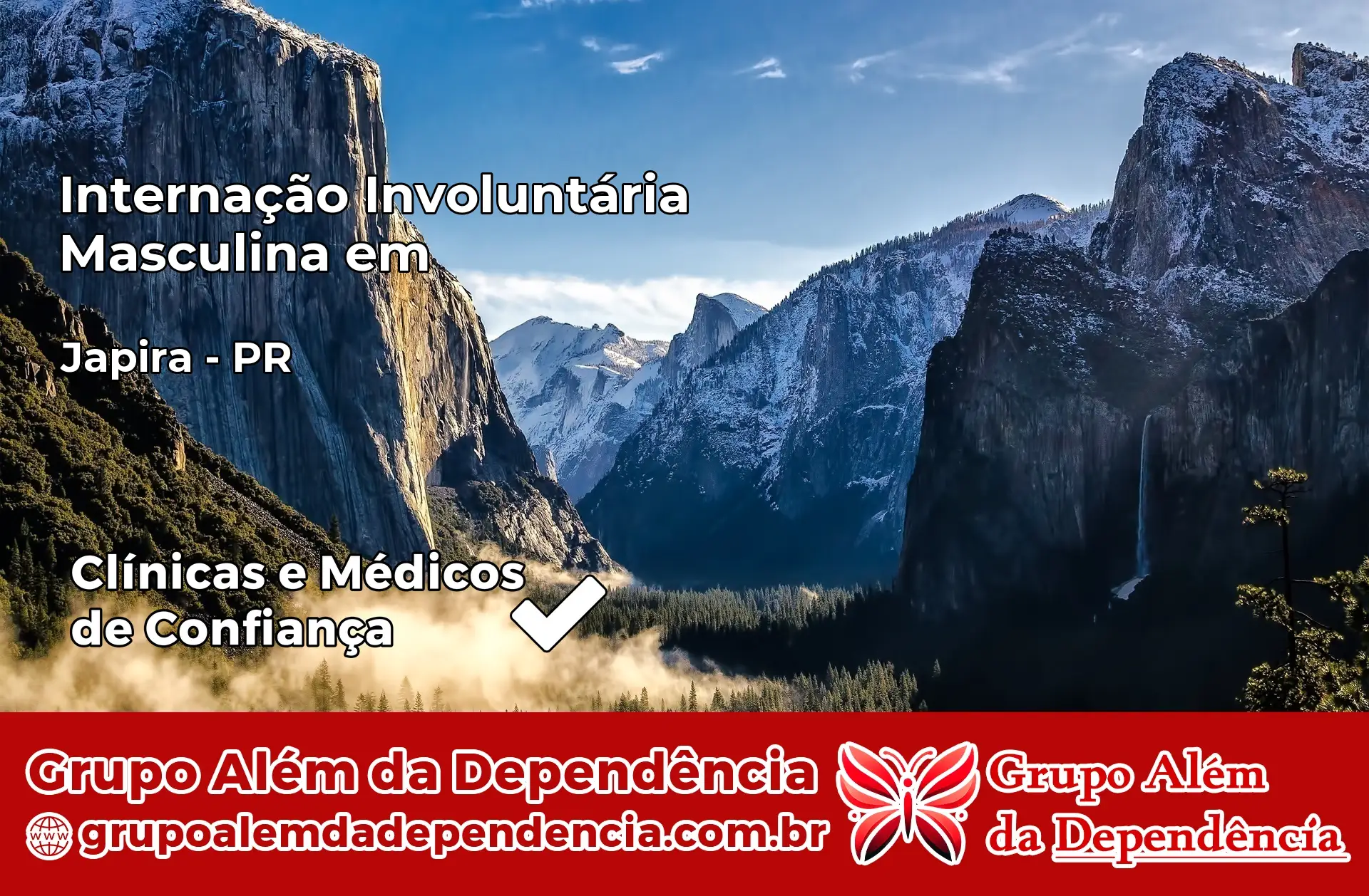 Internação Involuntária Masculina em Japira – PR