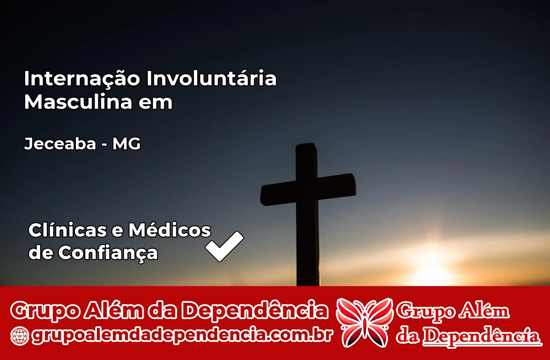Internação Involuntária Masculina em Jeceaba – MG