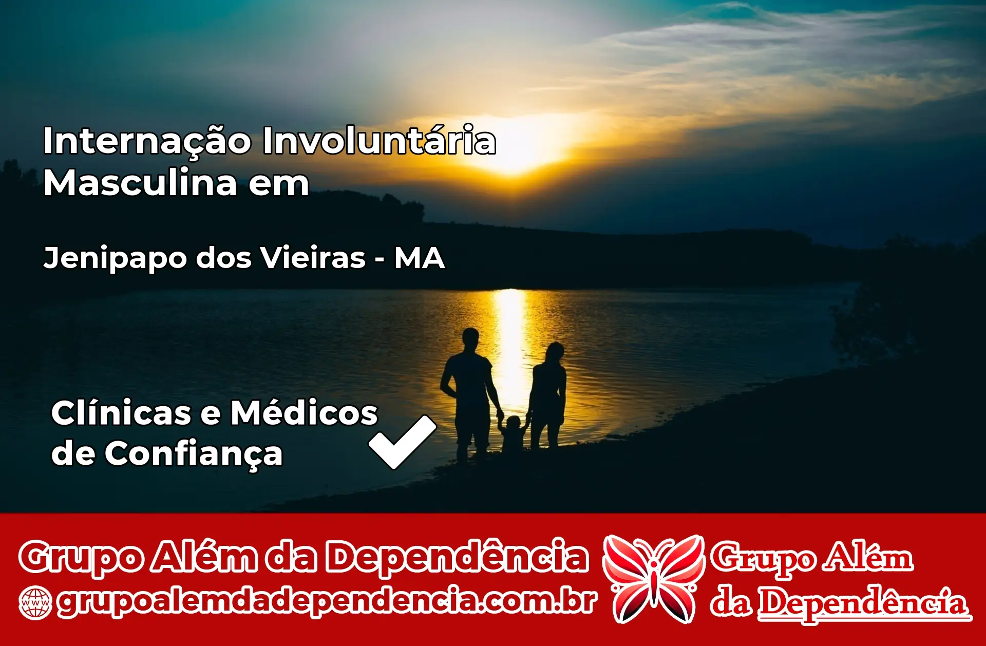 Internação Involuntária Masculina em Jenipapo dos Vieiras – MA