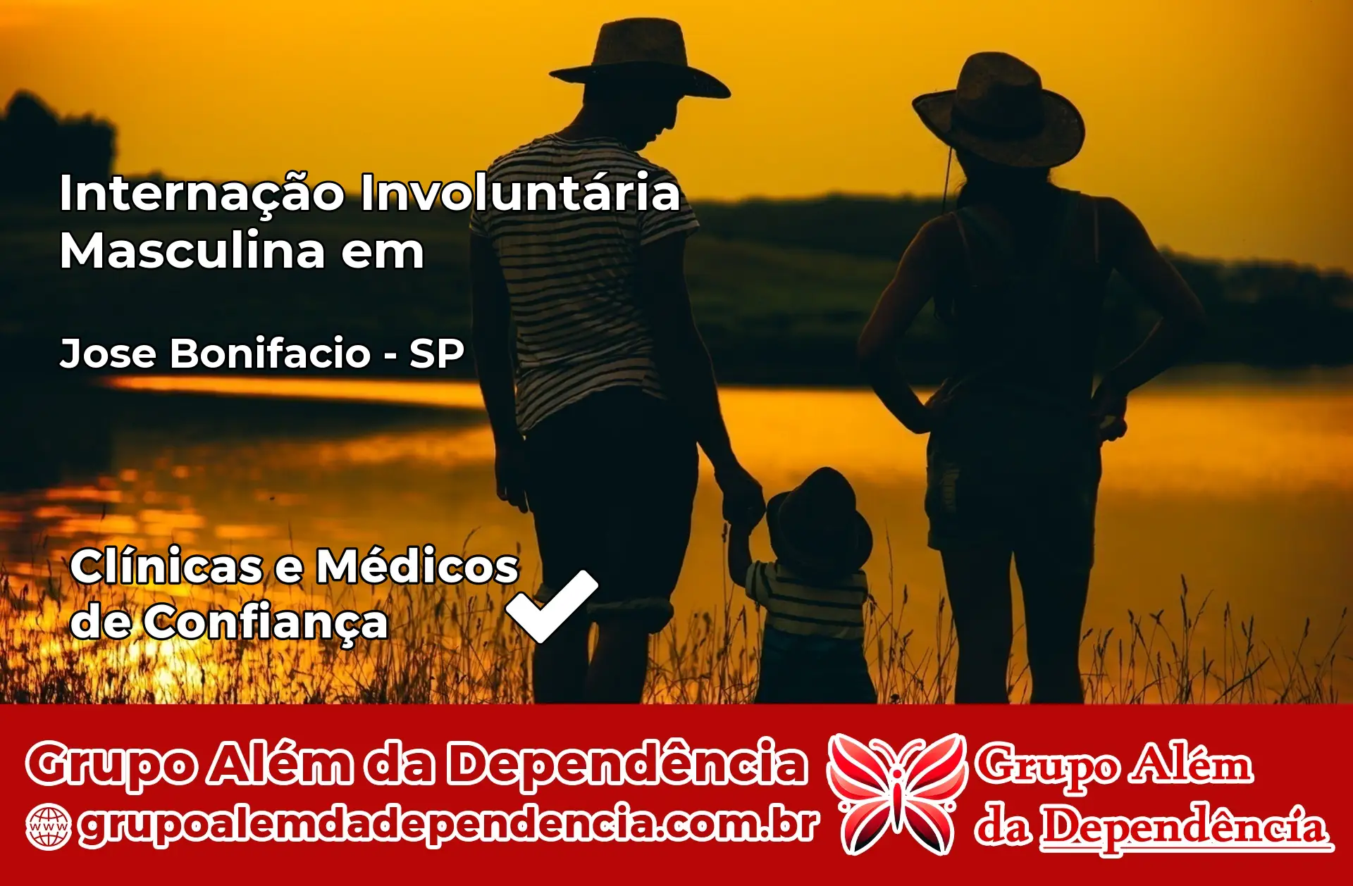 Internação Involuntária Masculina em José Bonifácio – SP
