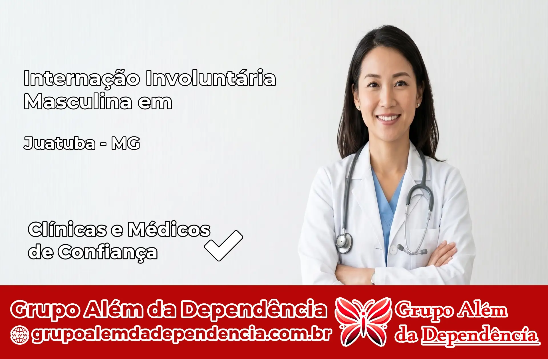 Internação Involuntária Masculina em Juatuba – MG