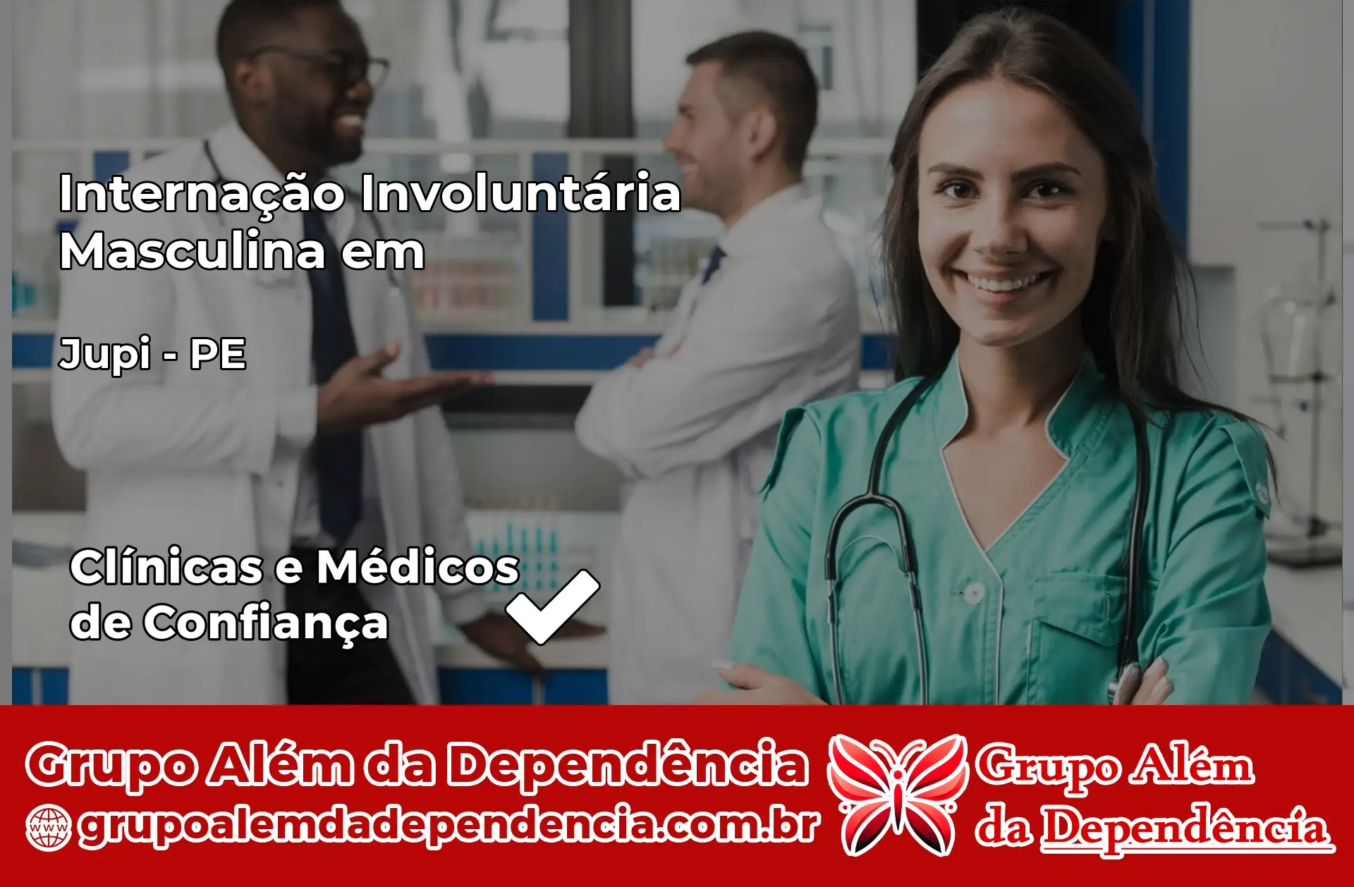 Internação Involuntária Masculina em Jupi – PE