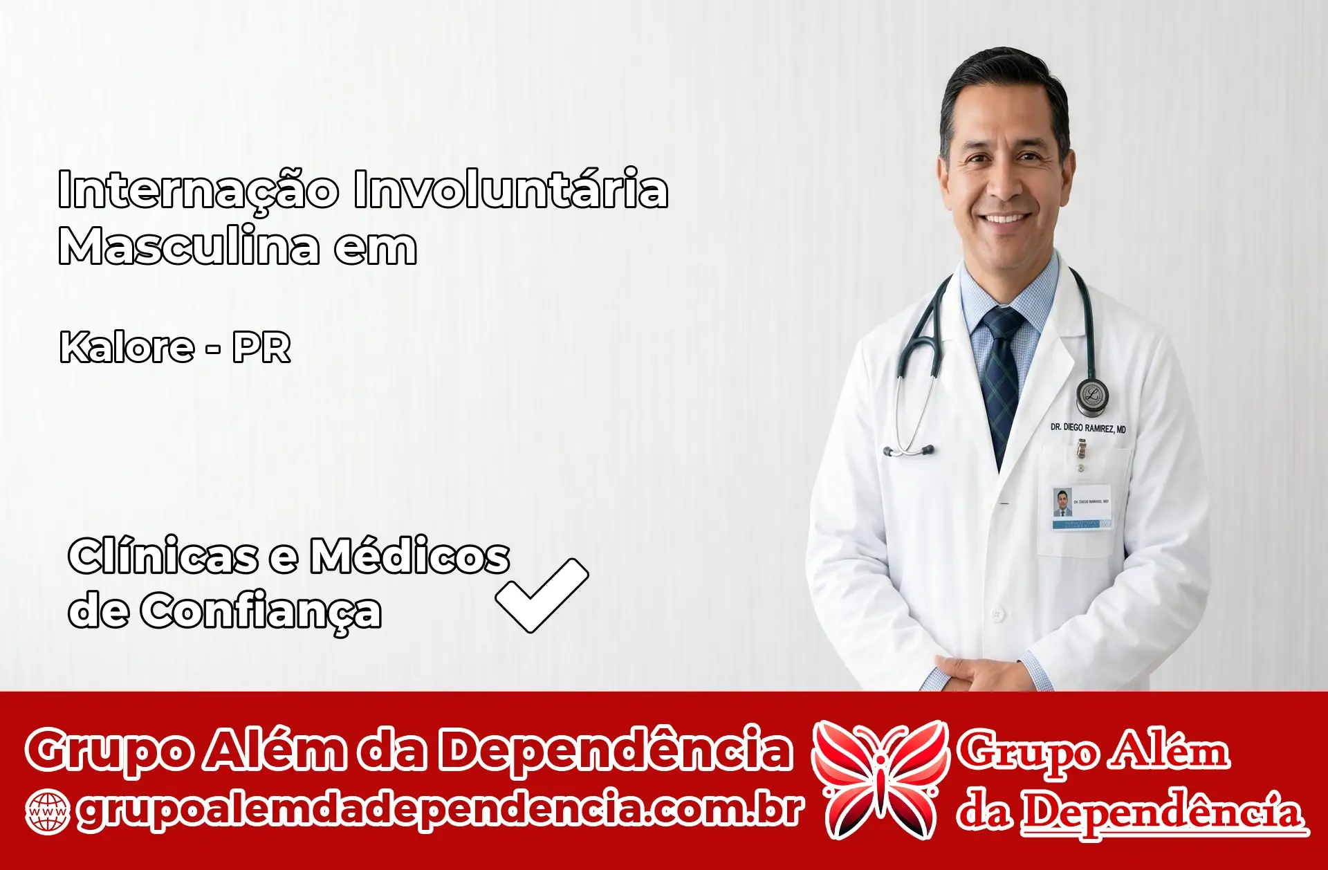 Internação Involuntária Masculina em Kaloré – PR