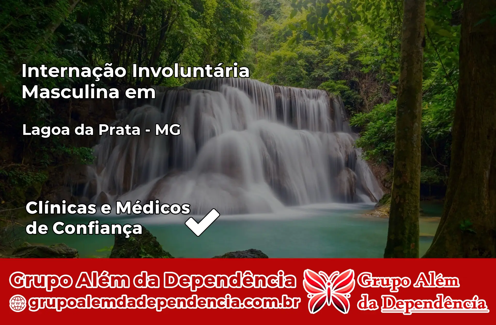 Internação Involuntária Masculina em Lagoa da Prata – MG