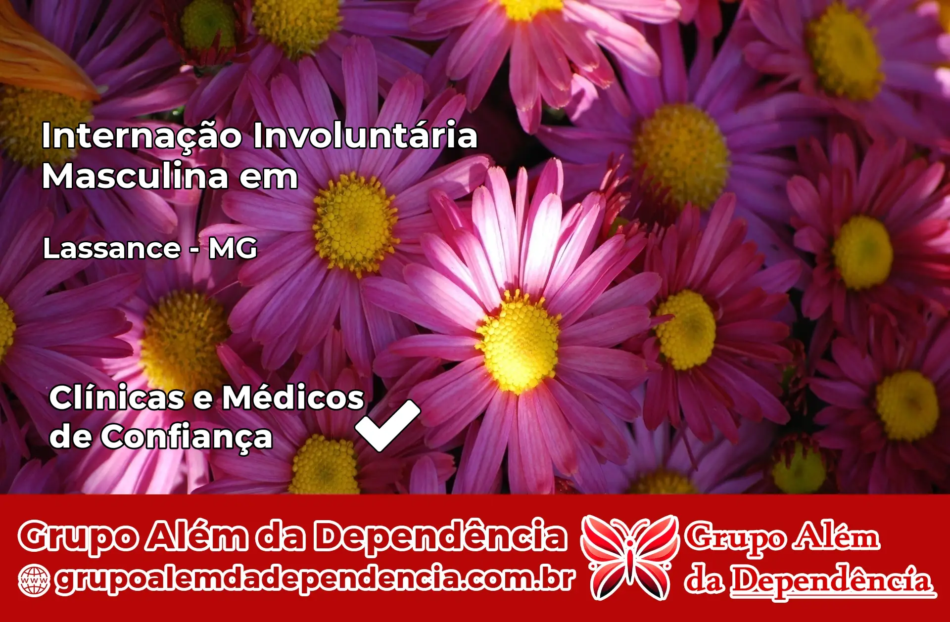 Internação Involuntária Masculina em Lassance – MG