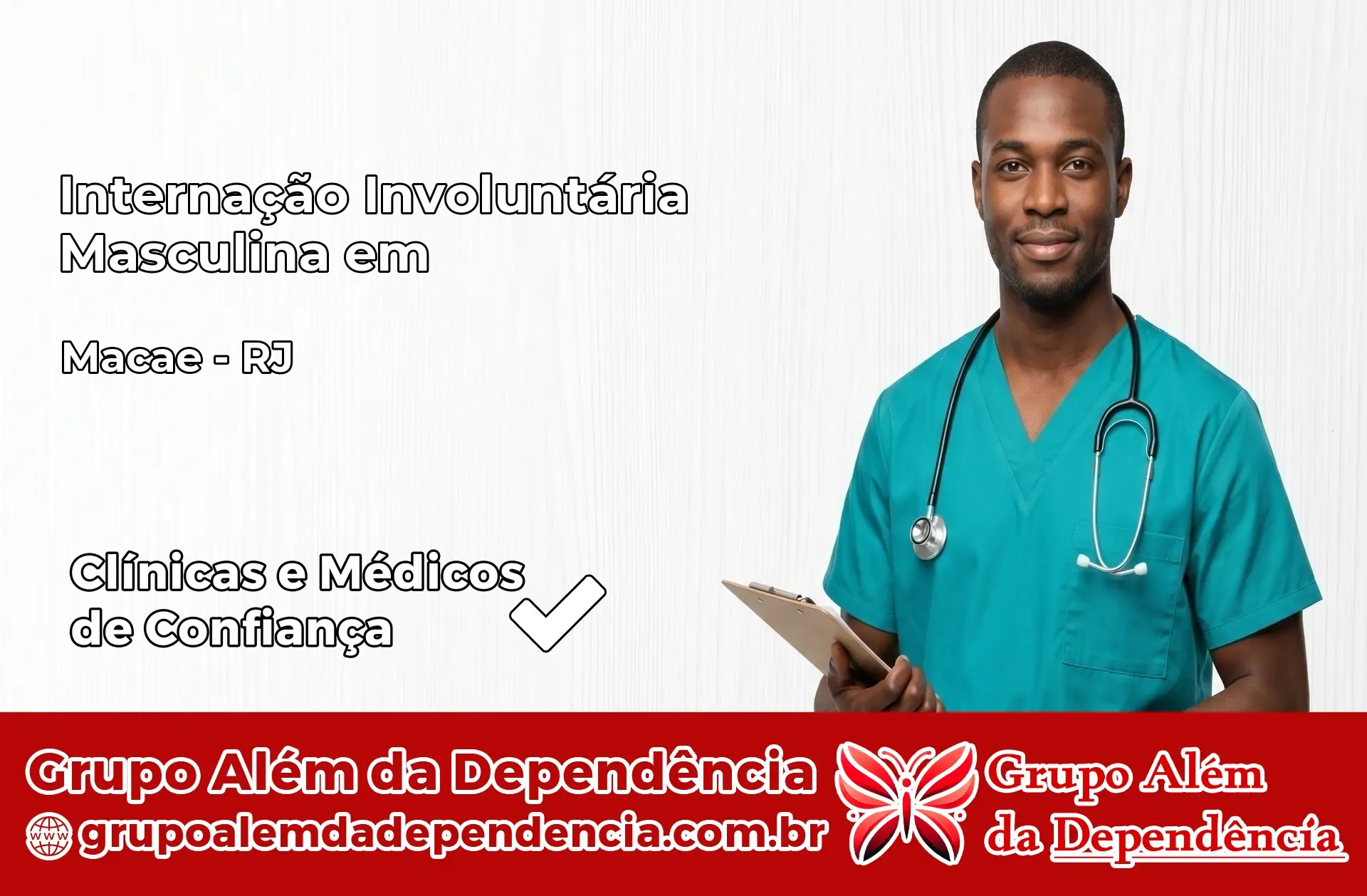 Internação Involuntária Masculina em Macaé – RJ