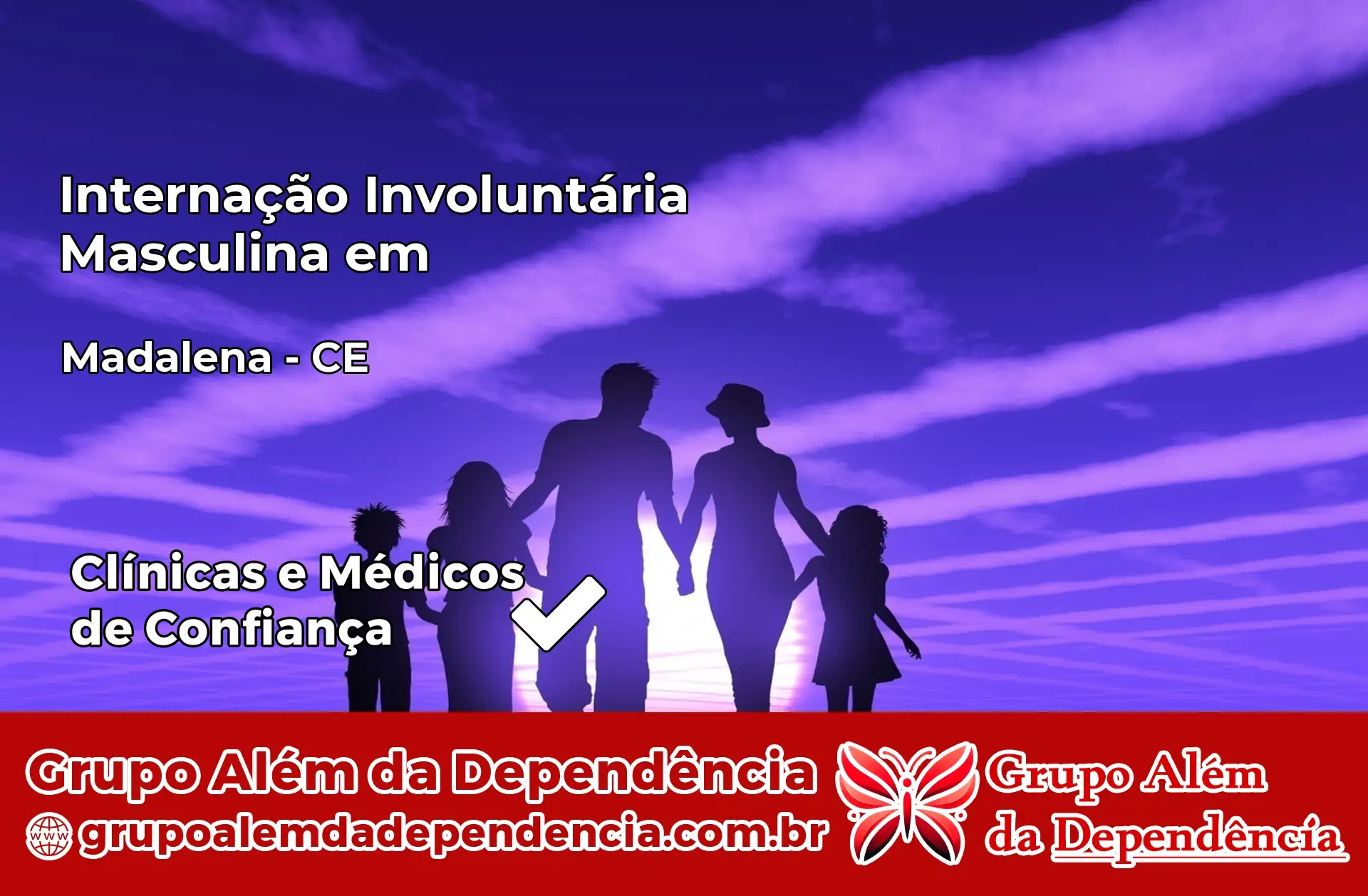Internação Involuntária Masculina em Madalena – CE