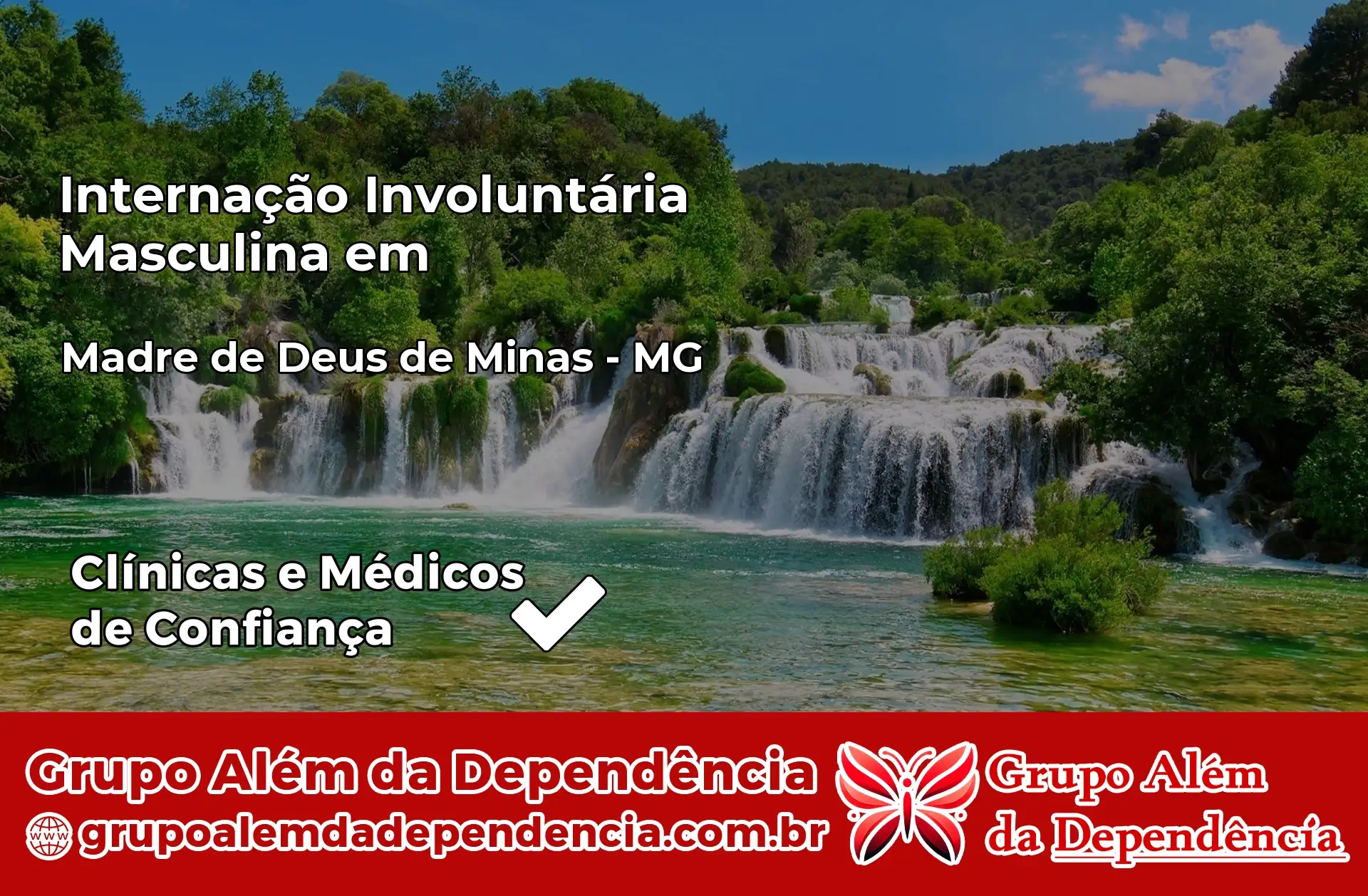 Internação Involuntária Masculina em Madre de Deus de Minas – MG