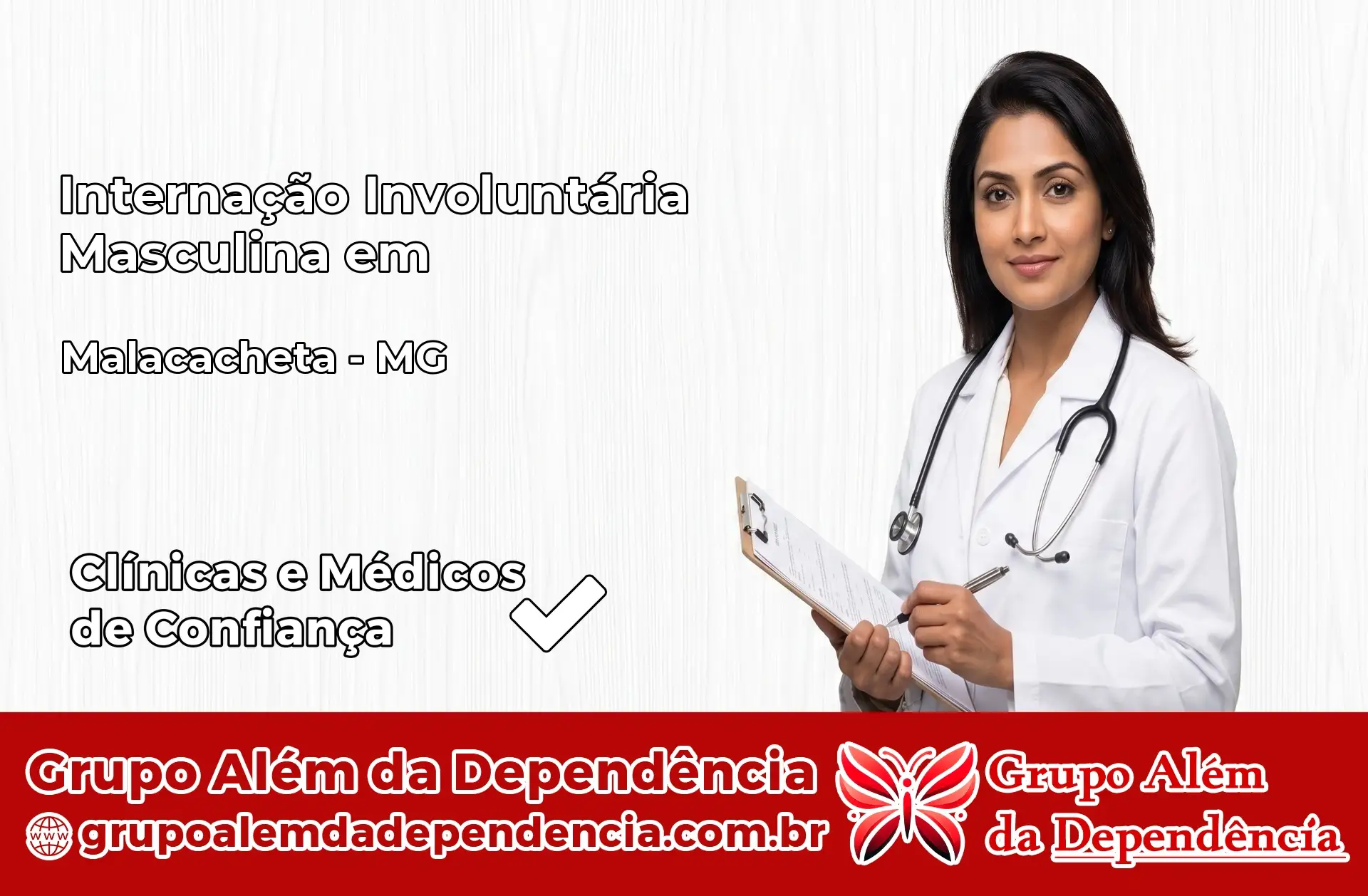Internação Involuntária Masculina em Malacacheta – MG