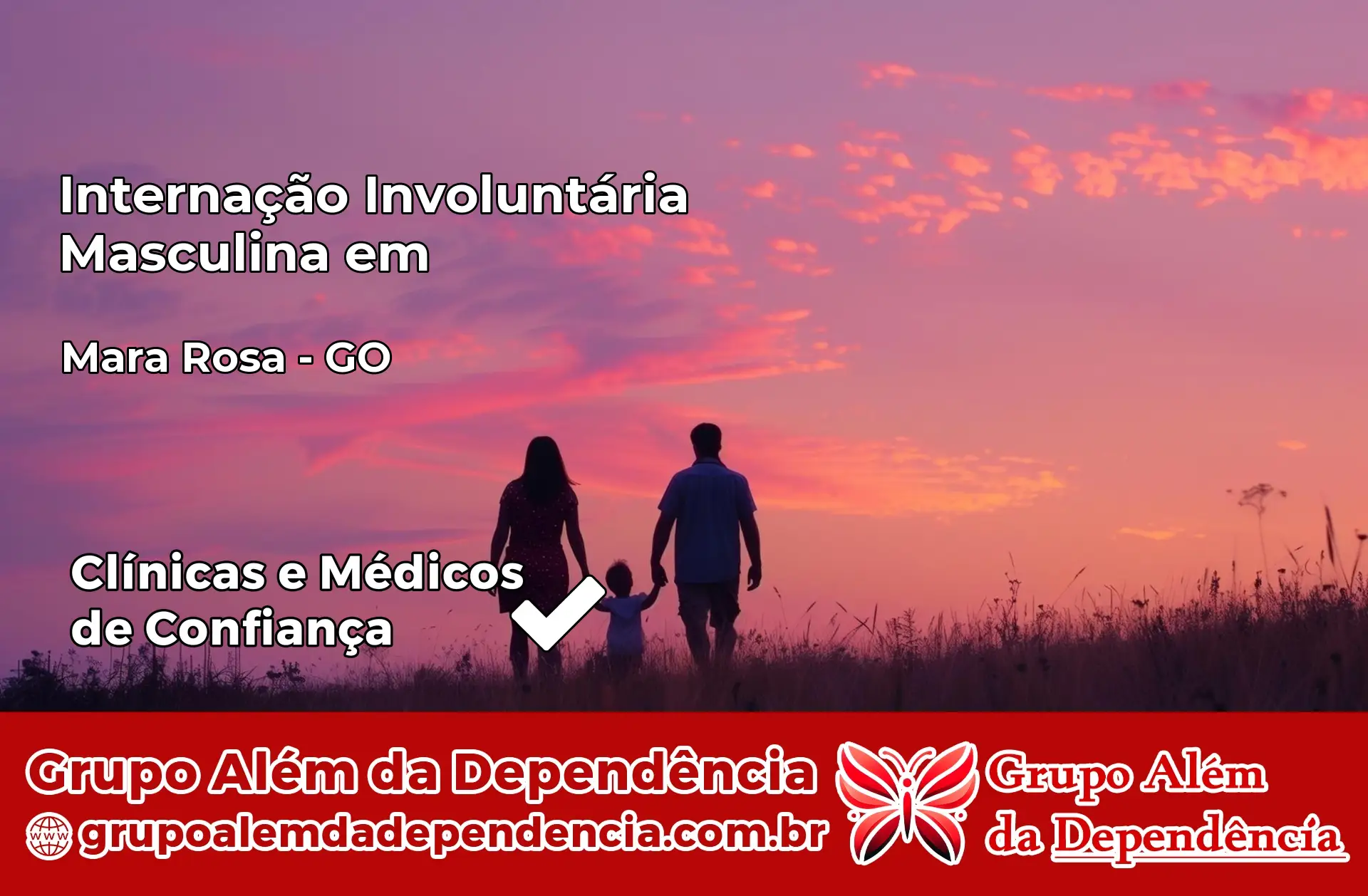 Internação Involuntária Masculina em Mara Rosa – GO