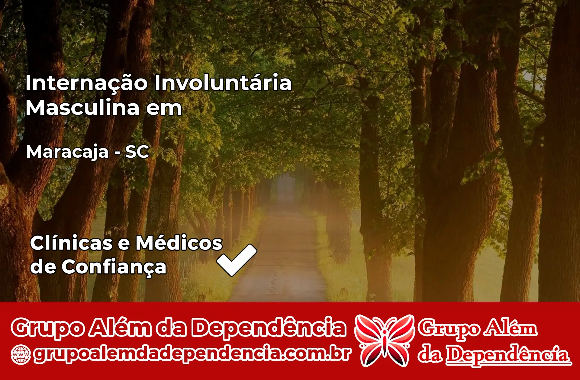 Internação Involuntária Masculina em Maracajá – SC