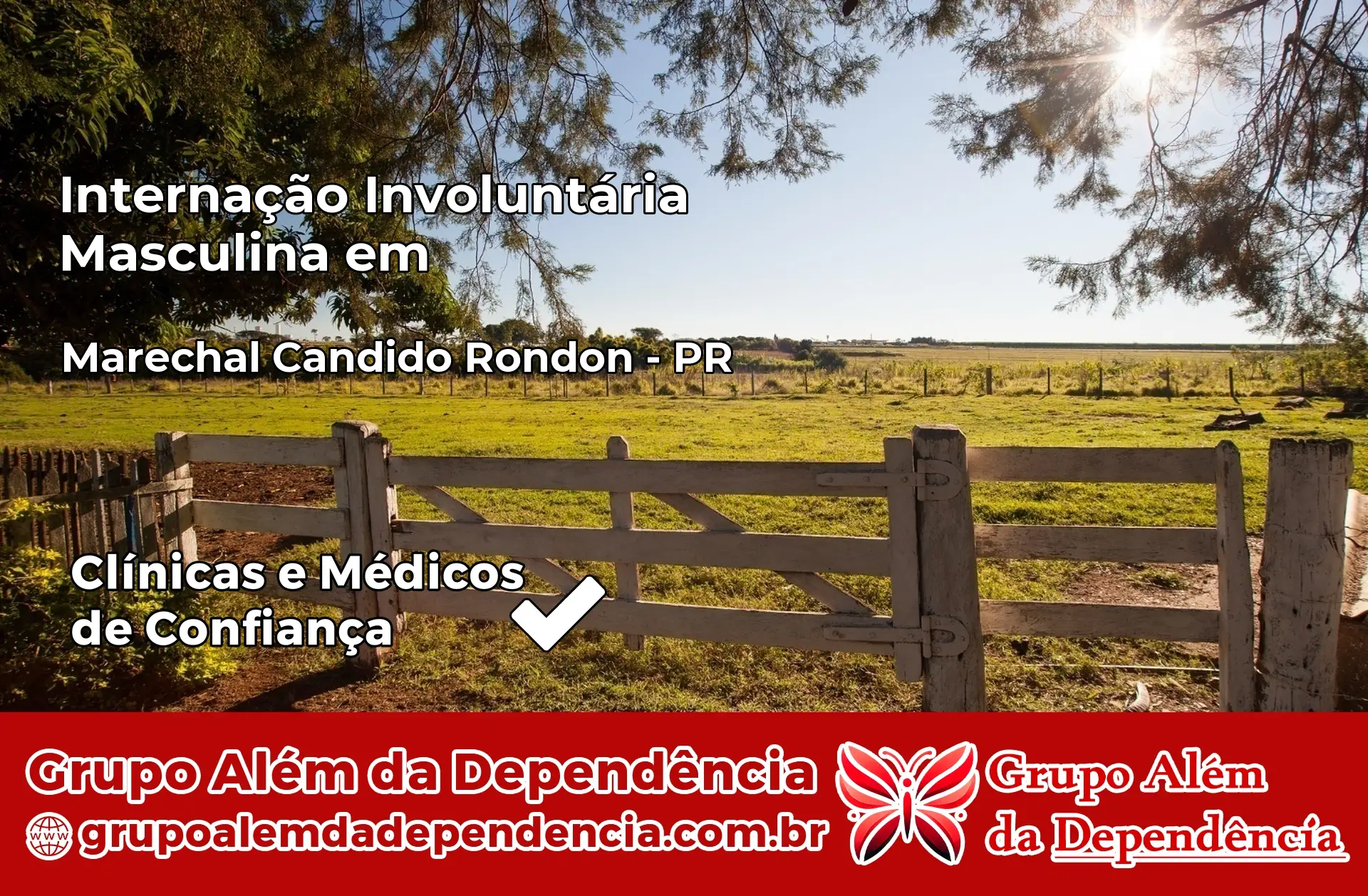 Internação Involuntária Masculina em Marechal Cândido Rondon – PR