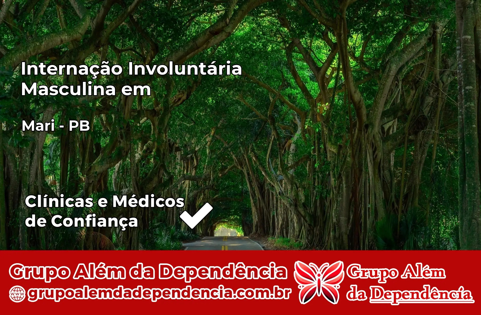 Internação Involuntária Masculina em Mari – PB