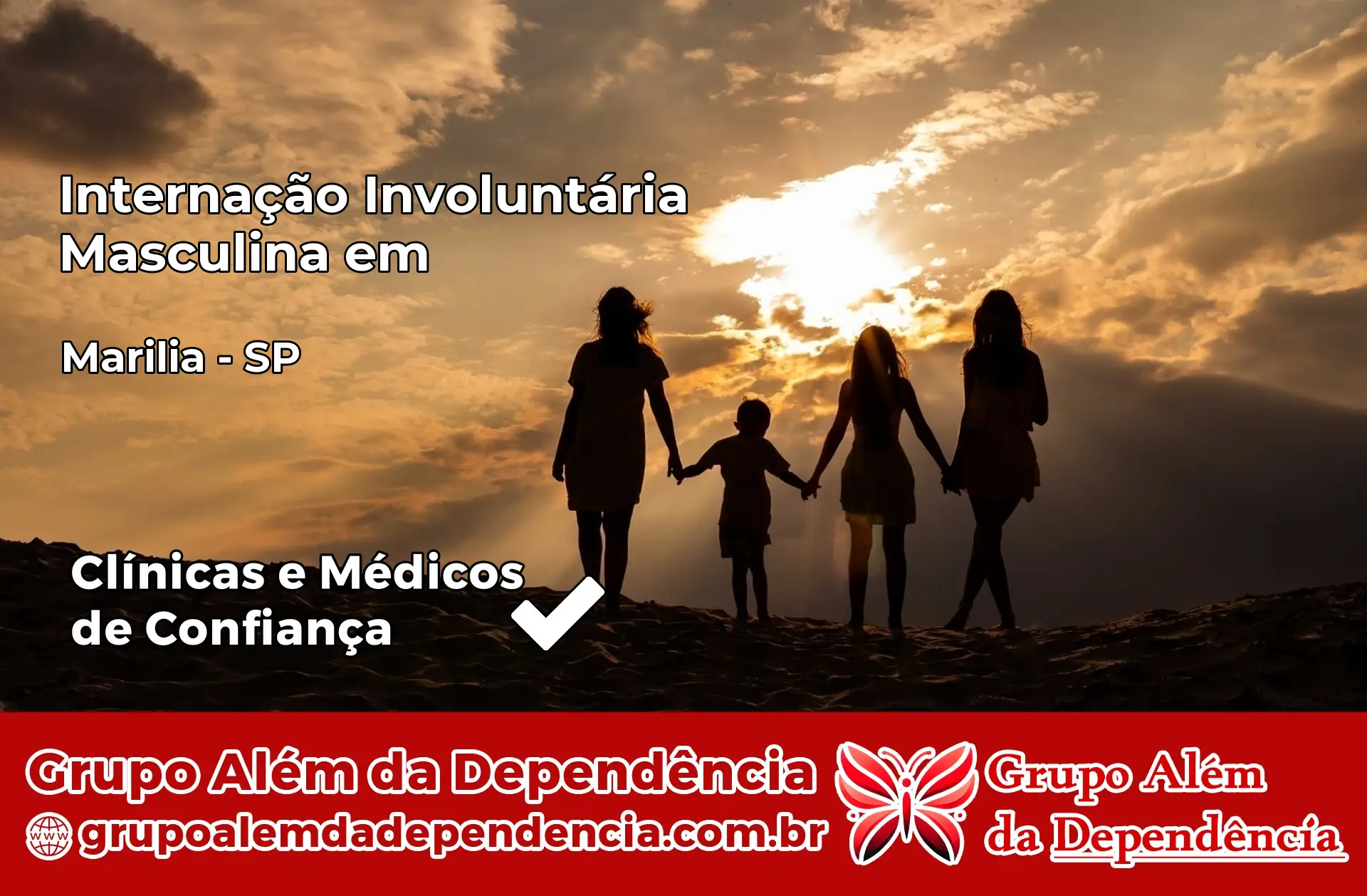 Internação Involuntária Masculina em Marília – SP