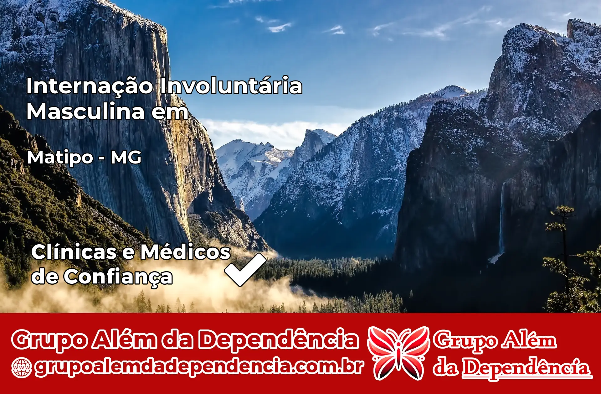 Internação Involuntária Masculina em Matipó – MG