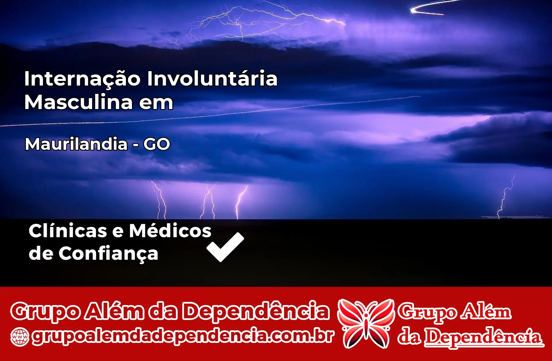 Internação Involuntária Masculina em Maurilândia – GO