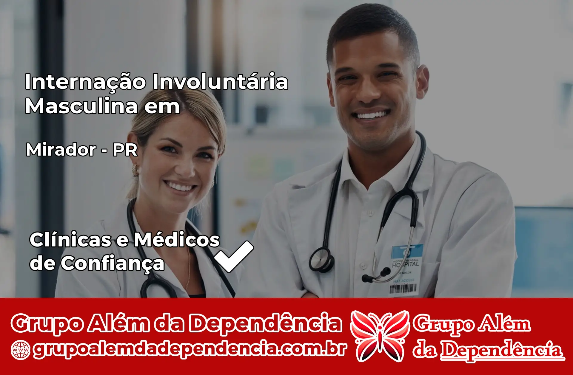 Internação Involuntária Masculina em Mirador – PR
