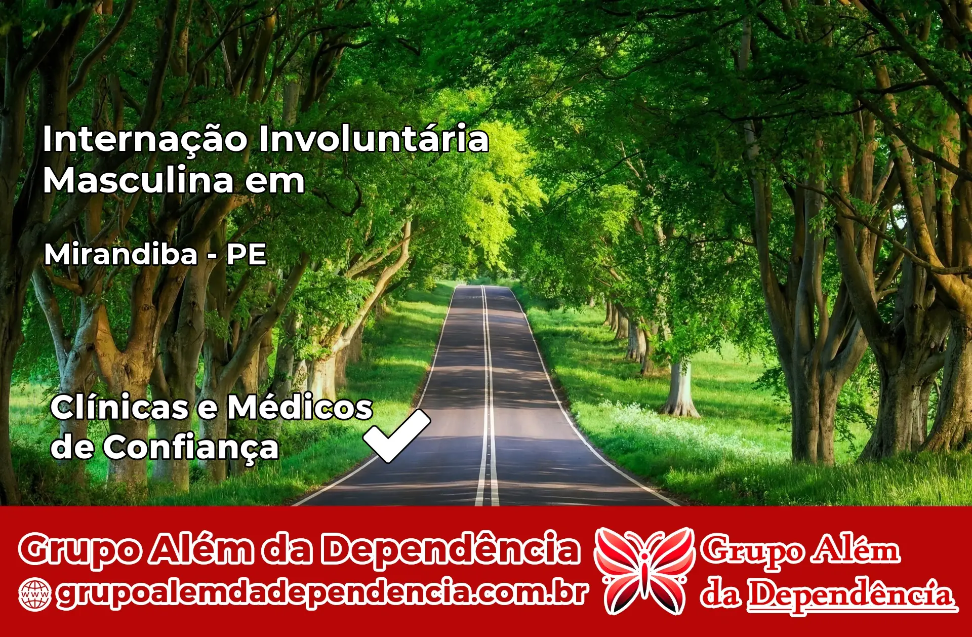 Internação Involuntária Masculina em Mirandiba – PE