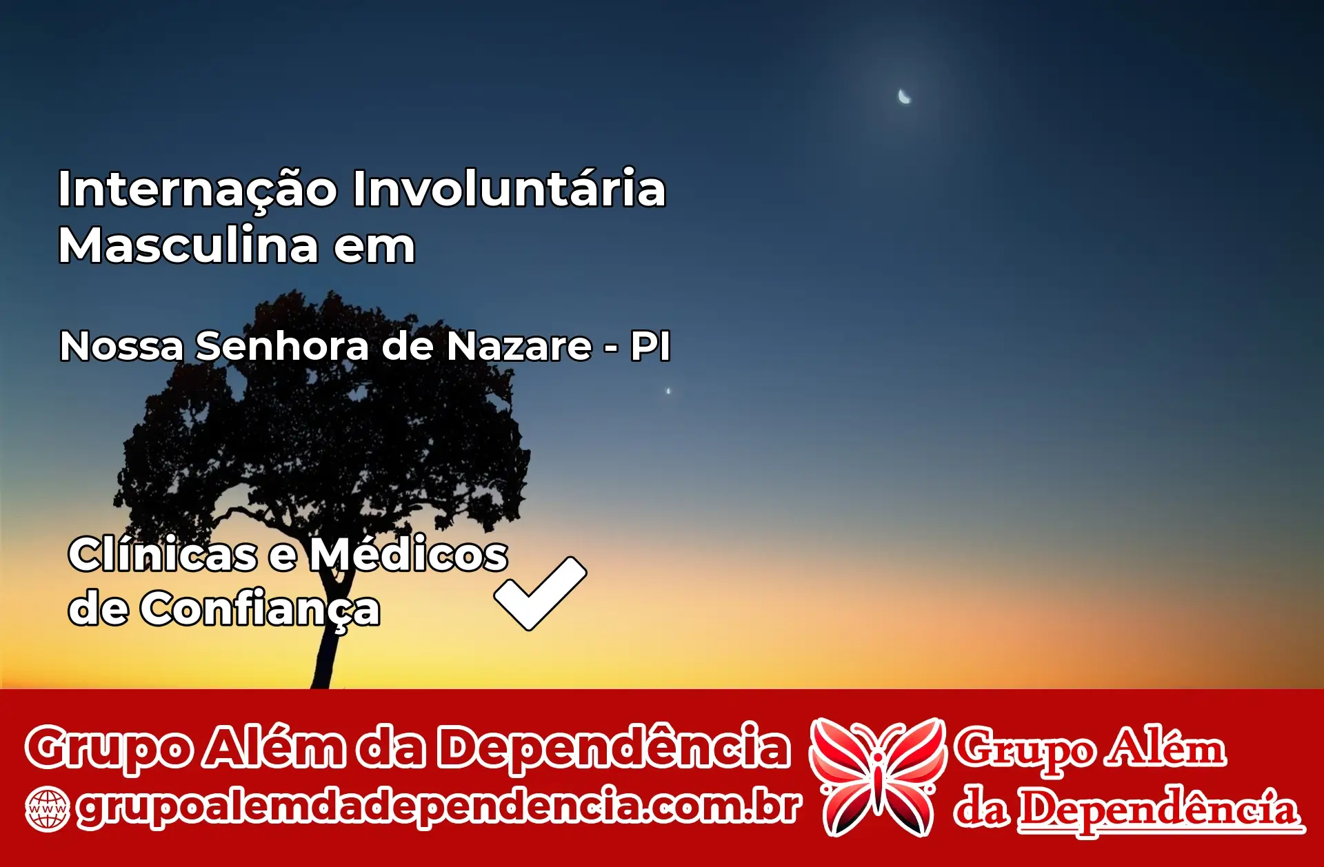 Internação Involuntária Masculina em Nossa Senhora de Nazaré – PI