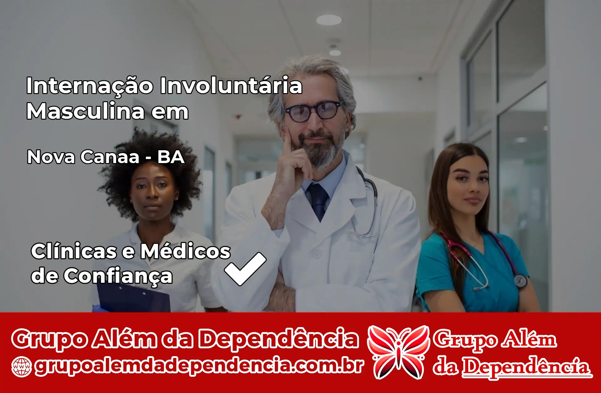 Internação Involuntária Masculina em Nova Canaã – BA