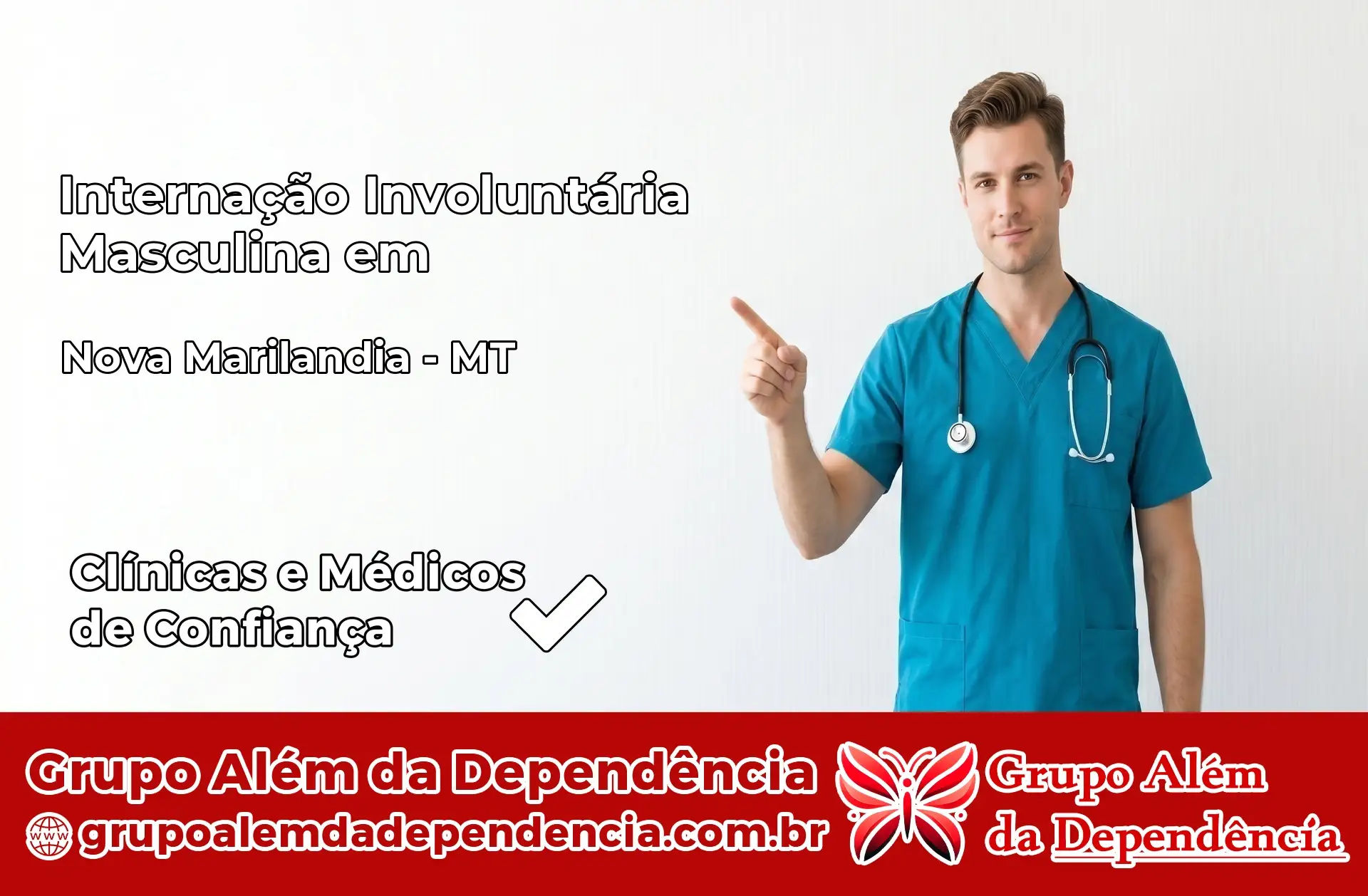 Internação Involuntária Masculina em Nova Marilândia – MT