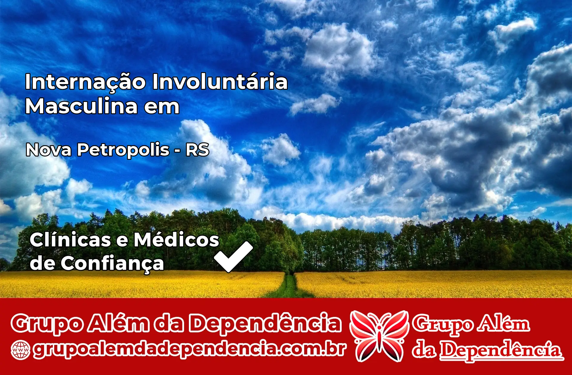 Internação Involuntária Masculina em Nova Petrópolis – RS