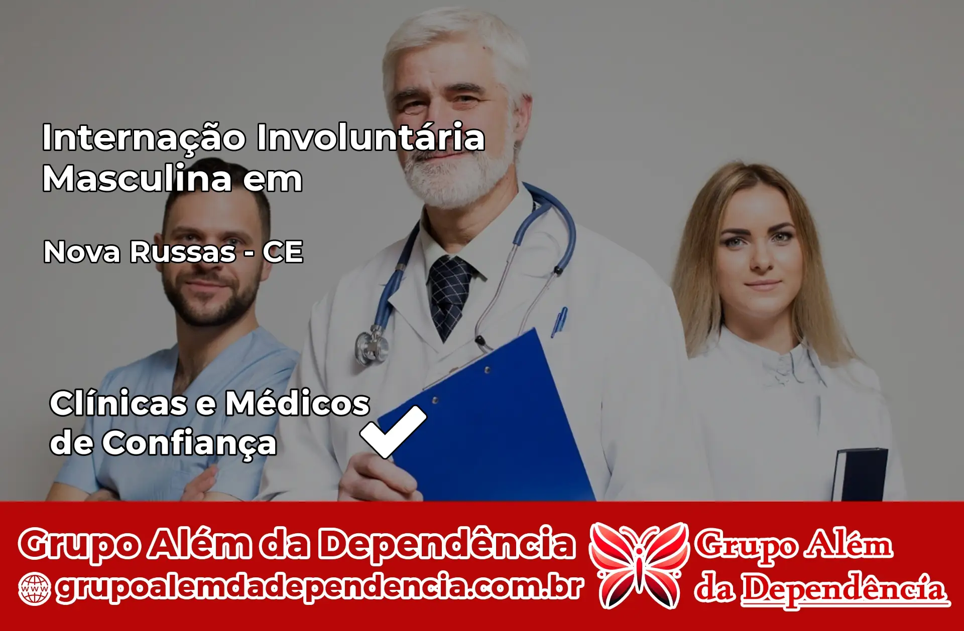 Internação Involuntária Masculina em Nova Russas – CE