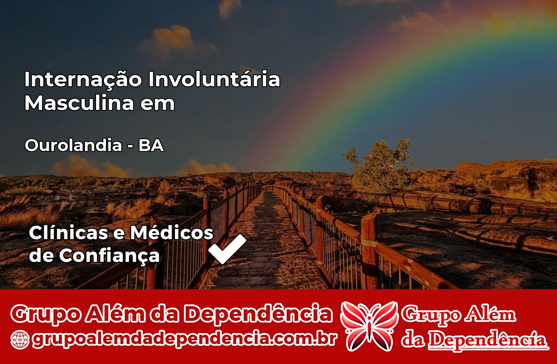 Internação Involuntária Masculina em Ourolândia – BA