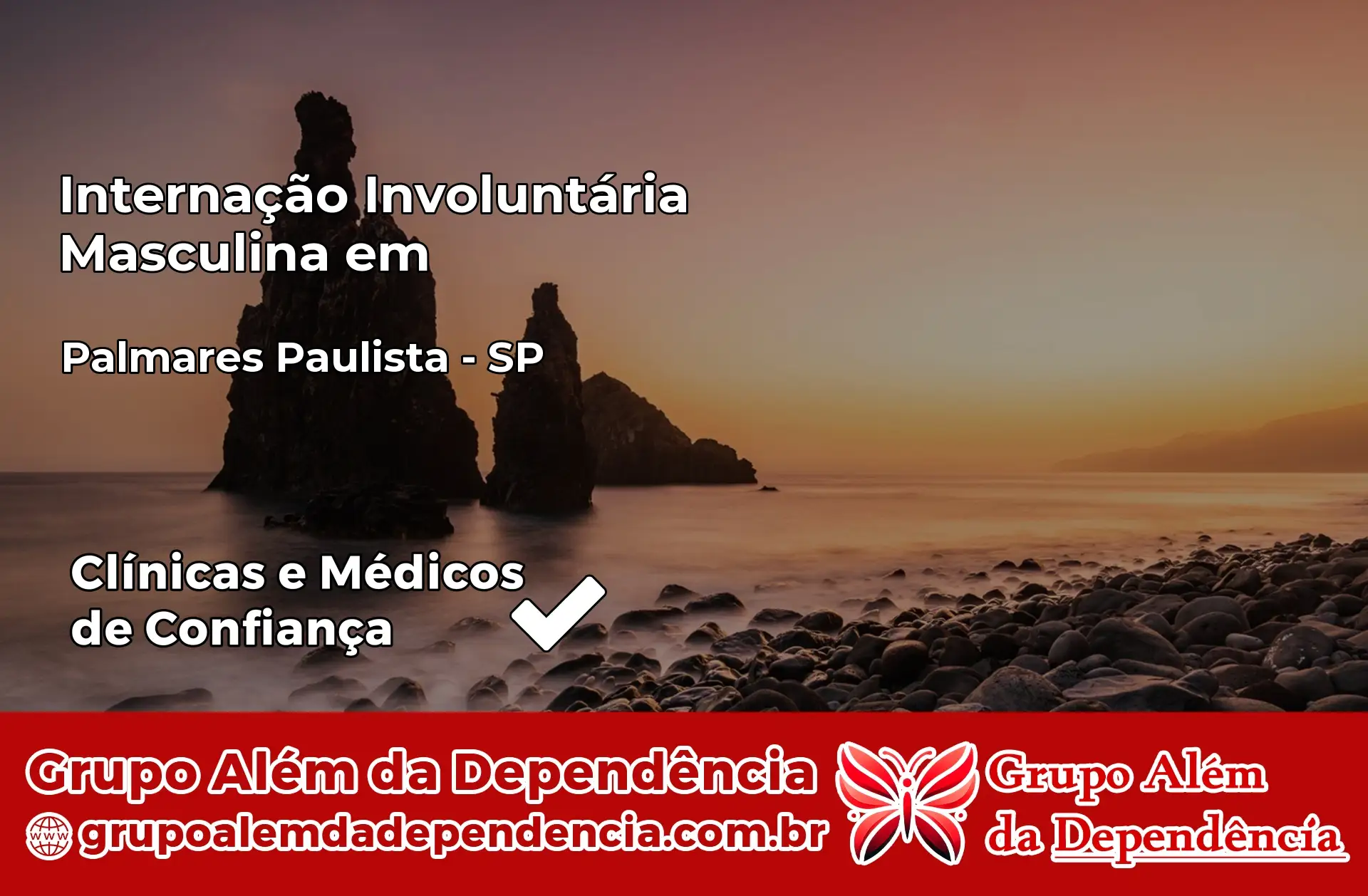 Internação Involuntária Masculina em Palmares Paulista – SP