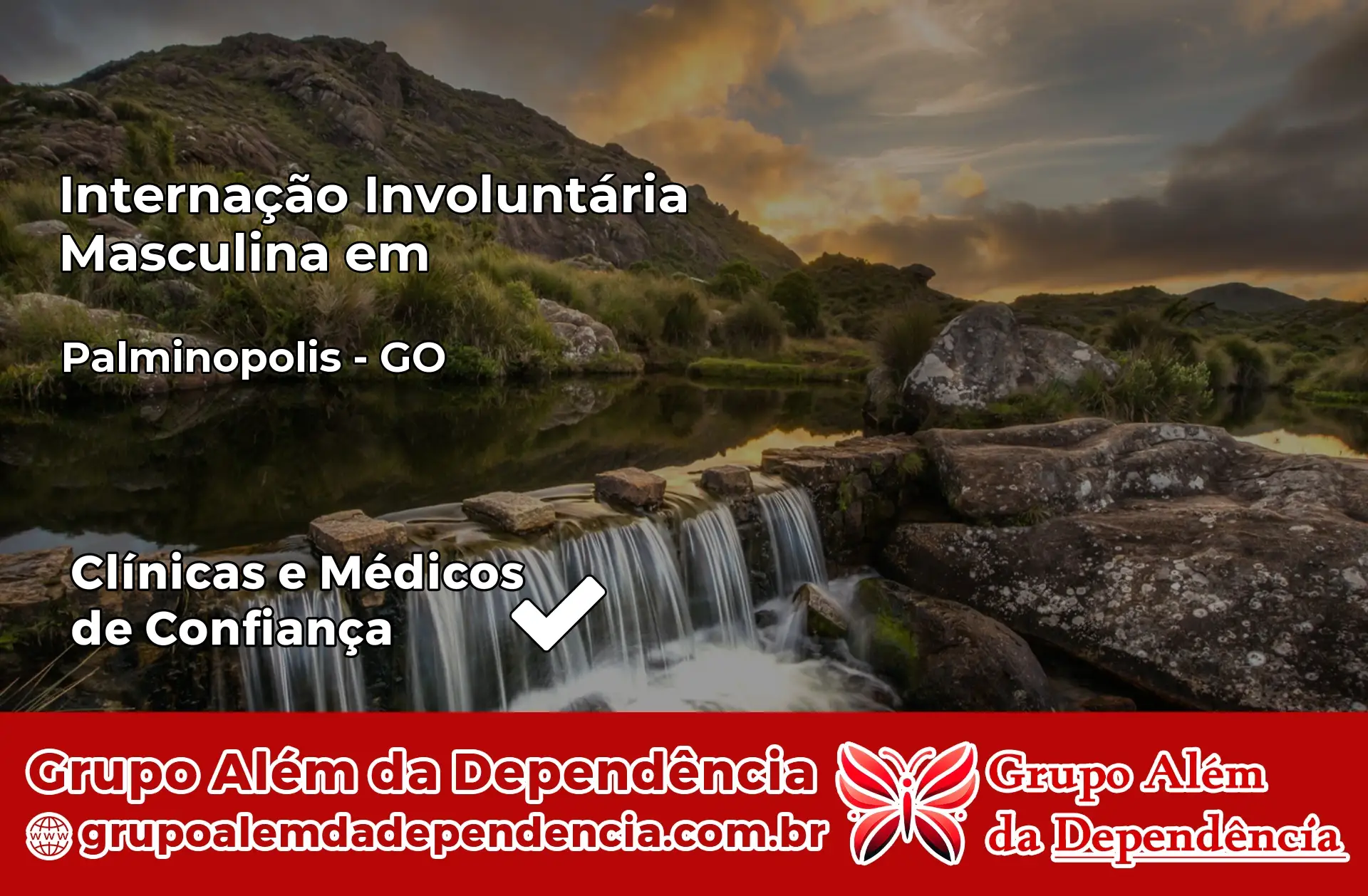 Internação Involuntária Masculina em Palminópolis – GO