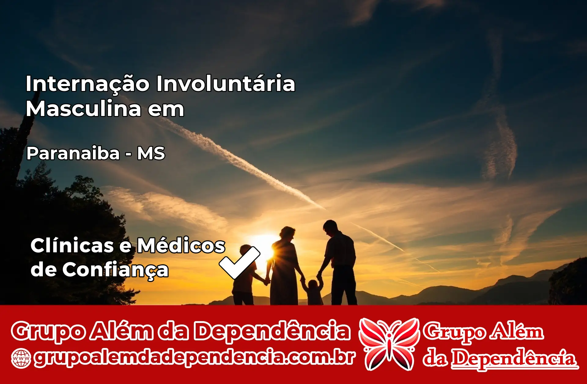 Internação Involuntária Masculina em Paranaíba – MS