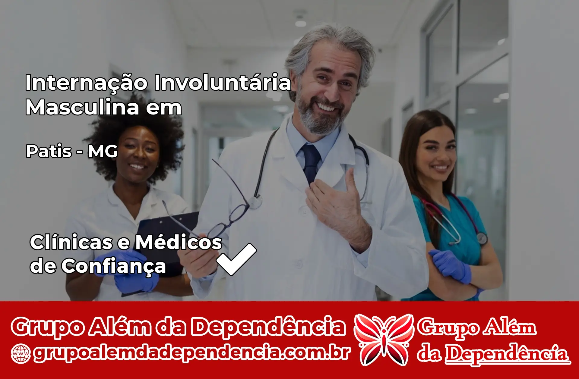 Internação Involuntária Masculina em Patis – MG