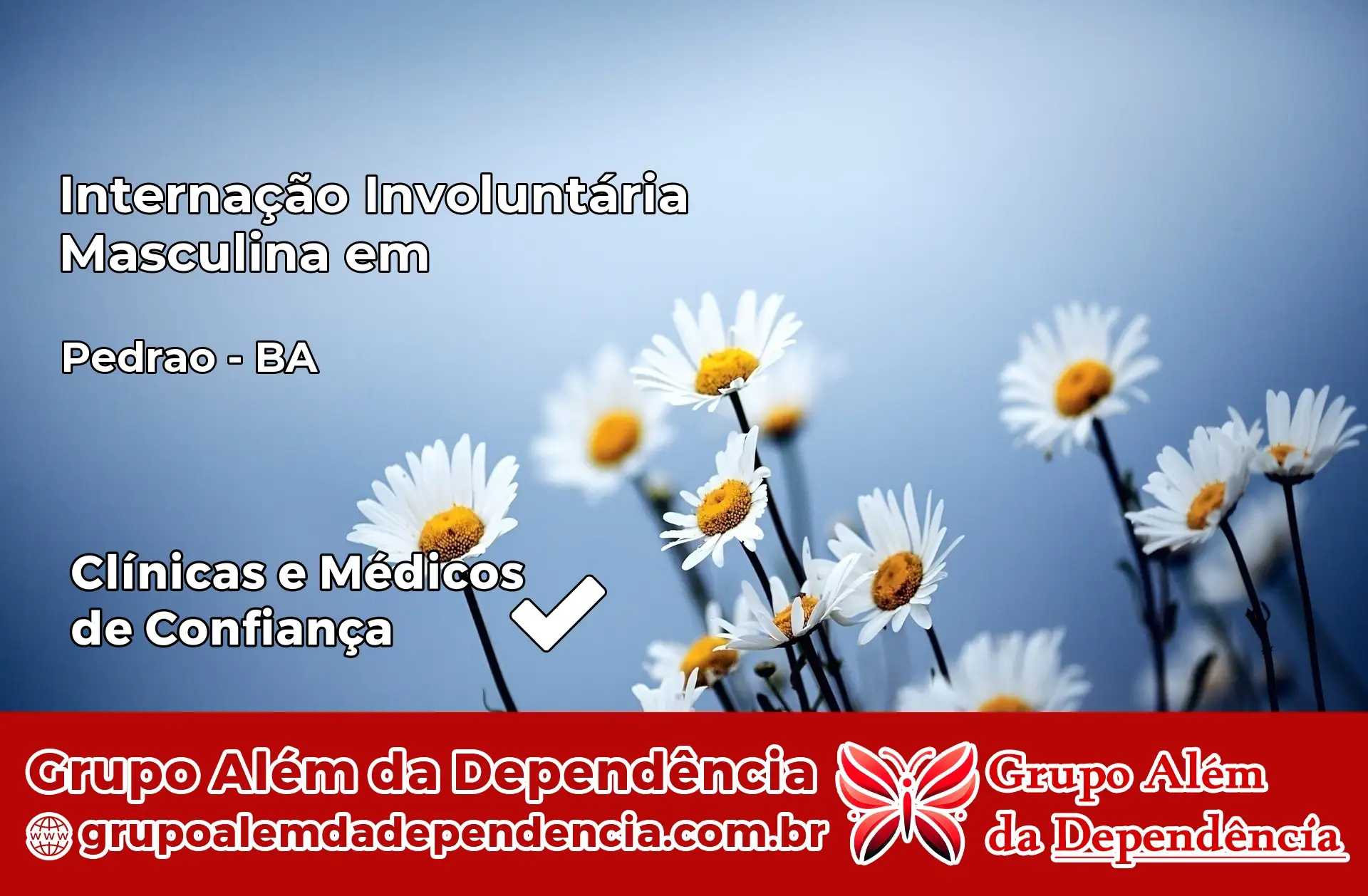 Internação Involuntária Masculina em Pedrão – BA