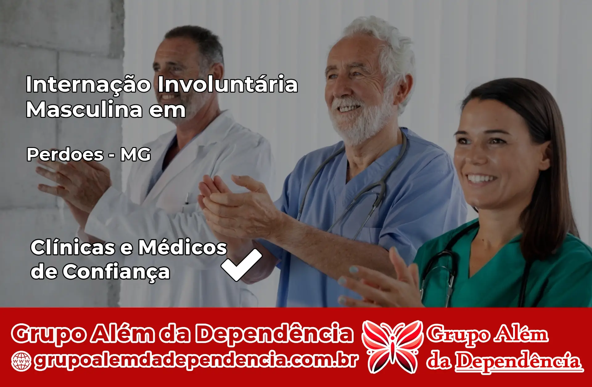 Internação Involuntária Masculina em Perdões – MG