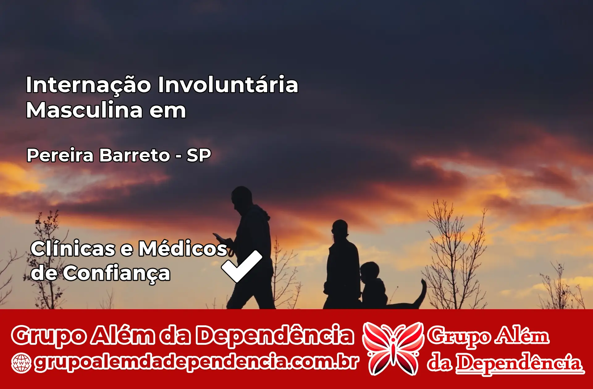 Internação Involuntária Masculina em Pereira Barreto – SP