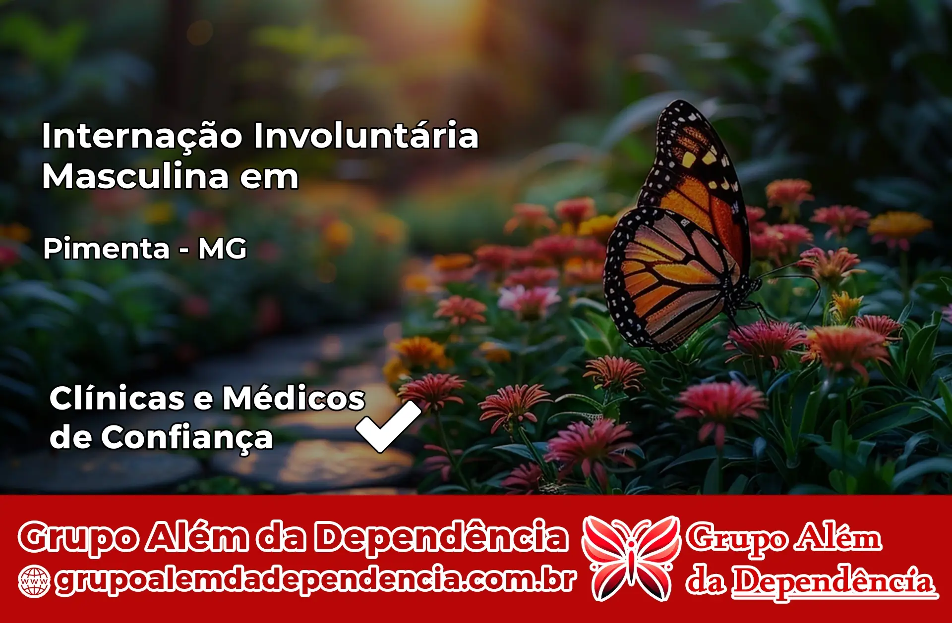 Internação Involuntária Masculina em Pimenta – MG