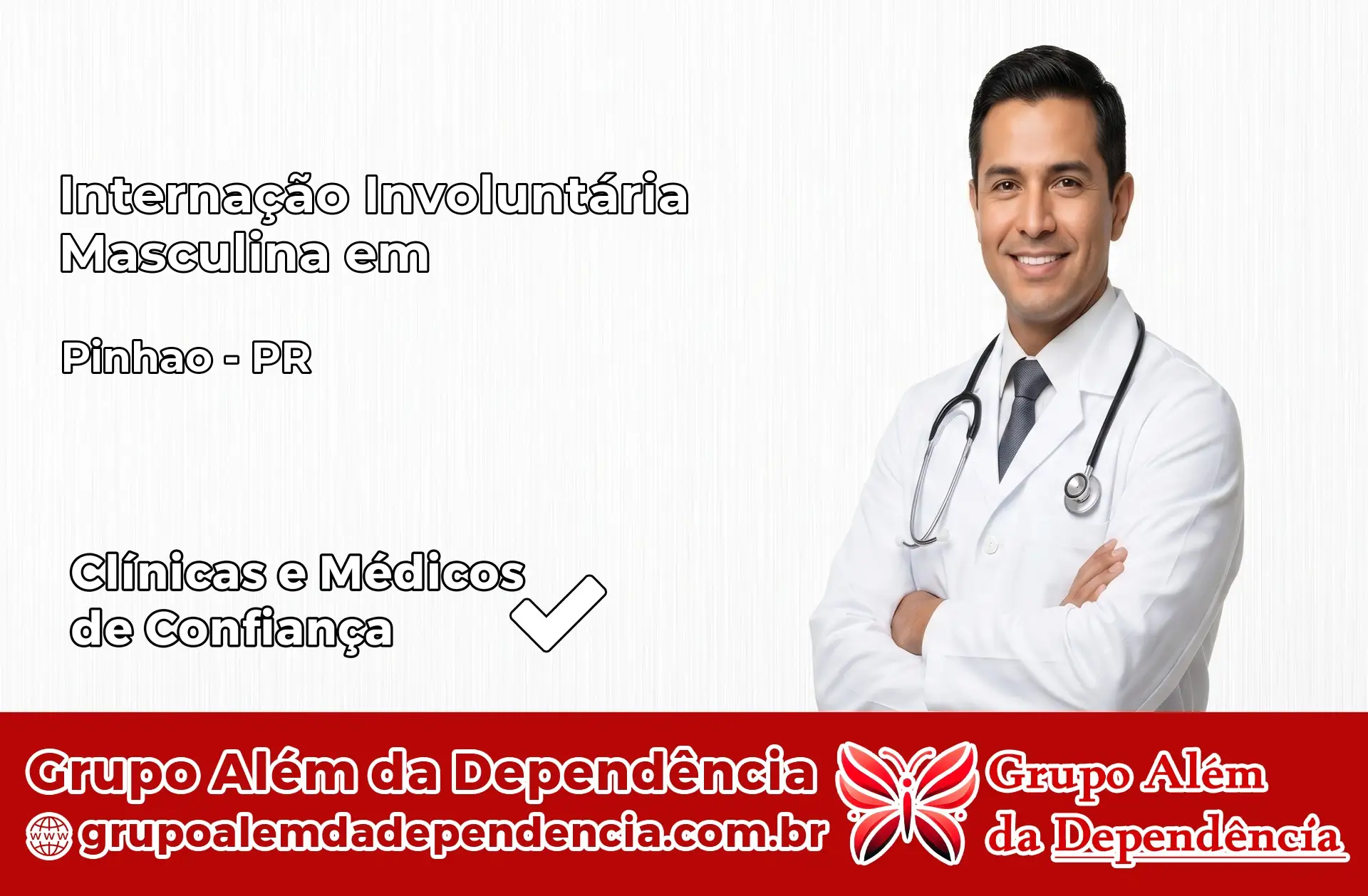 Internação Involuntária Masculina em Pinhão – PR