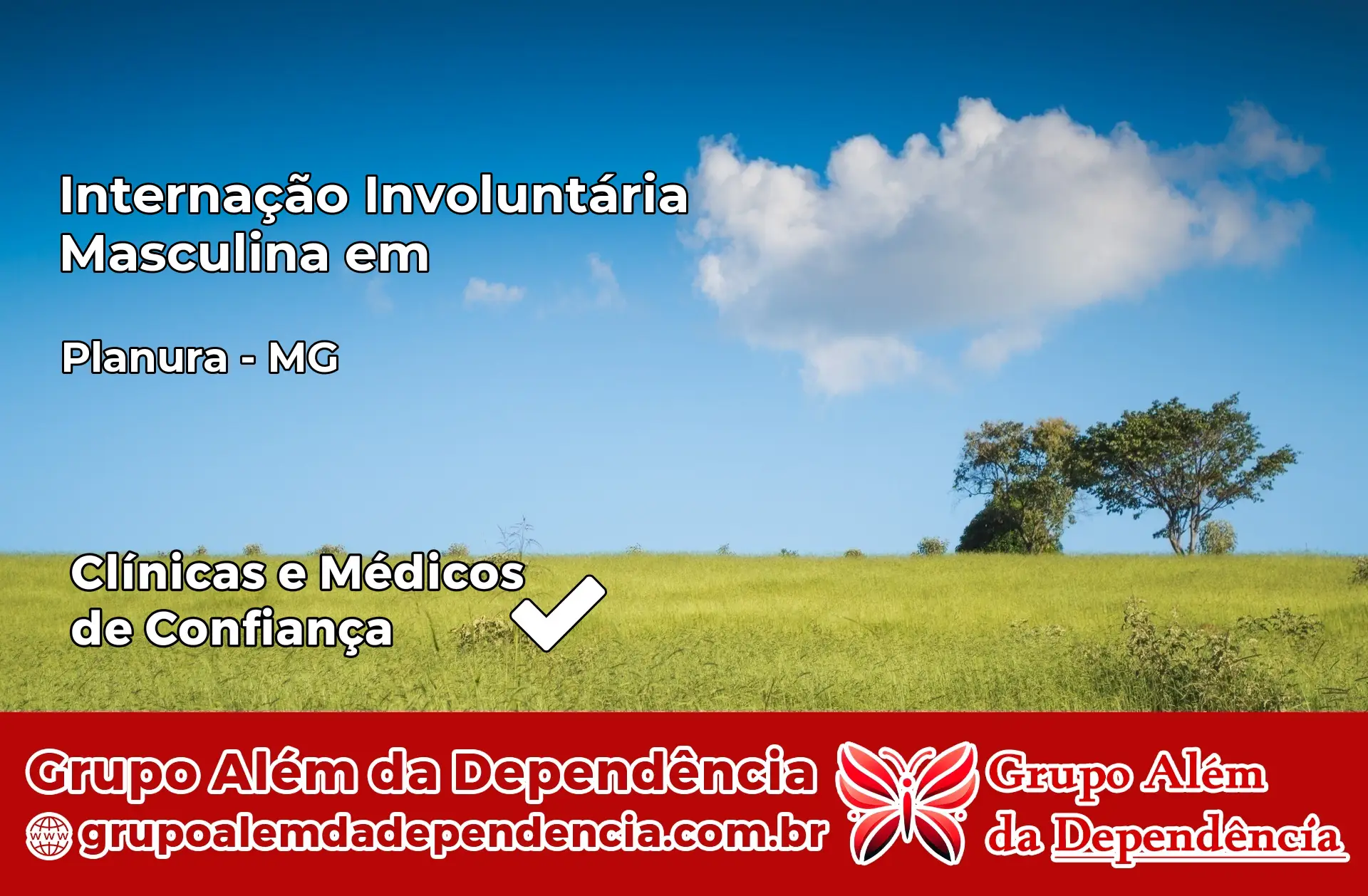 Internação Involuntária Masculina em Planura – MG