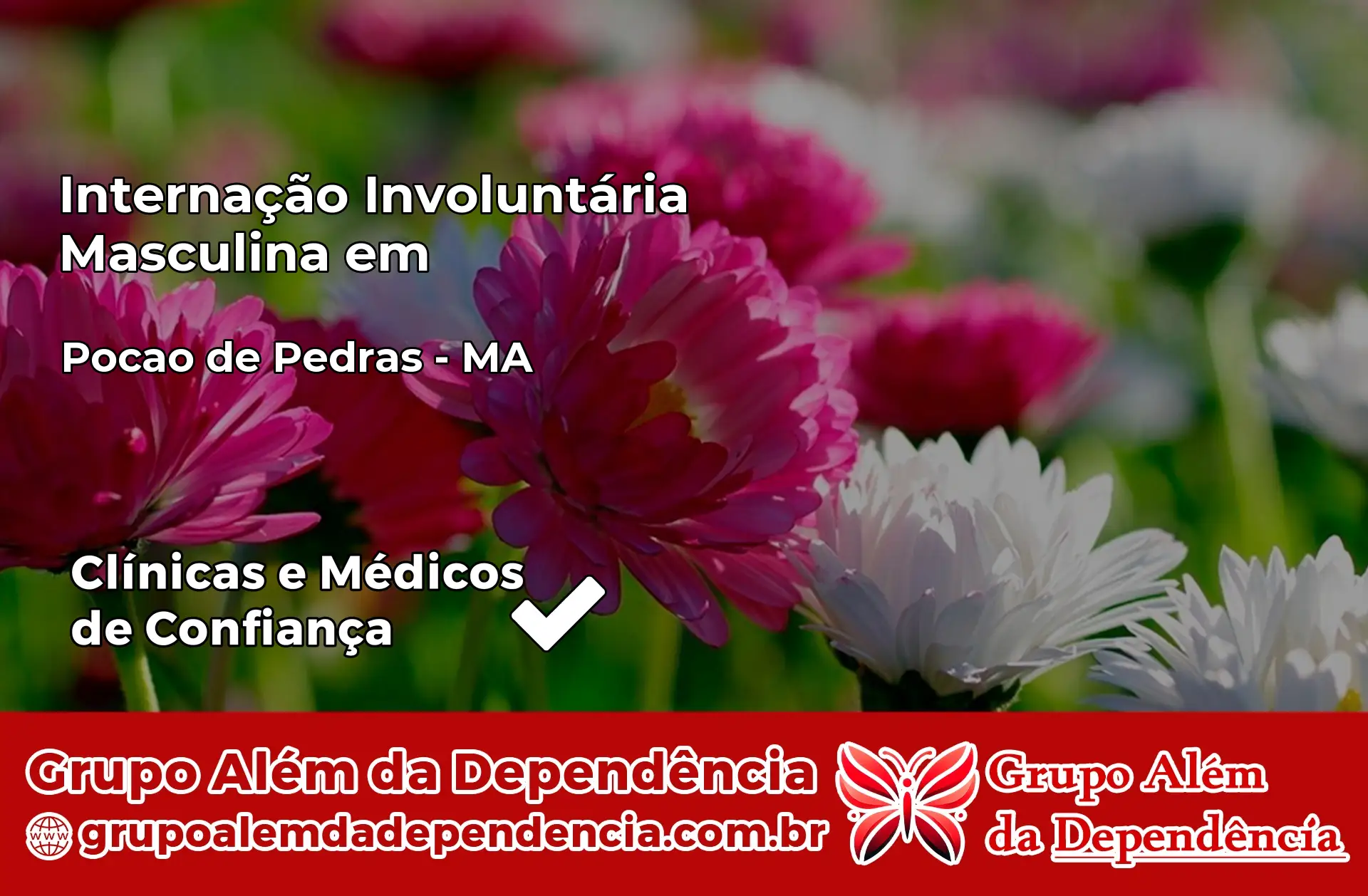 Internação Involuntária Masculina em Poção de Pedras – MA