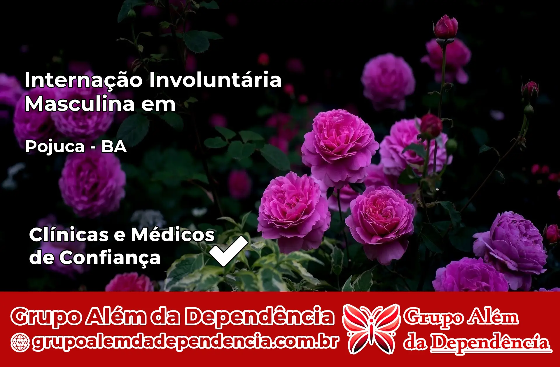 Internação Involuntária Masculina em Pojuca – BA