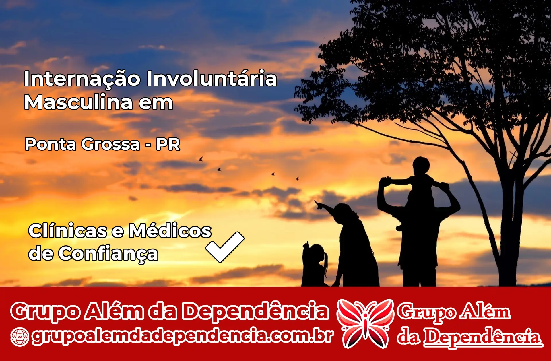 Internação Involuntária Masculina em Ponta Grossa – PR