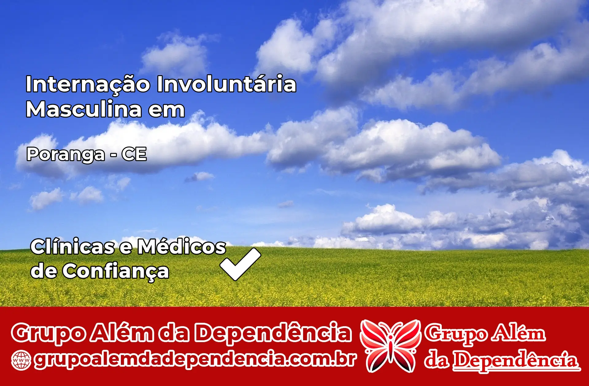 Internação Involuntária Masculina em Poranga – CE