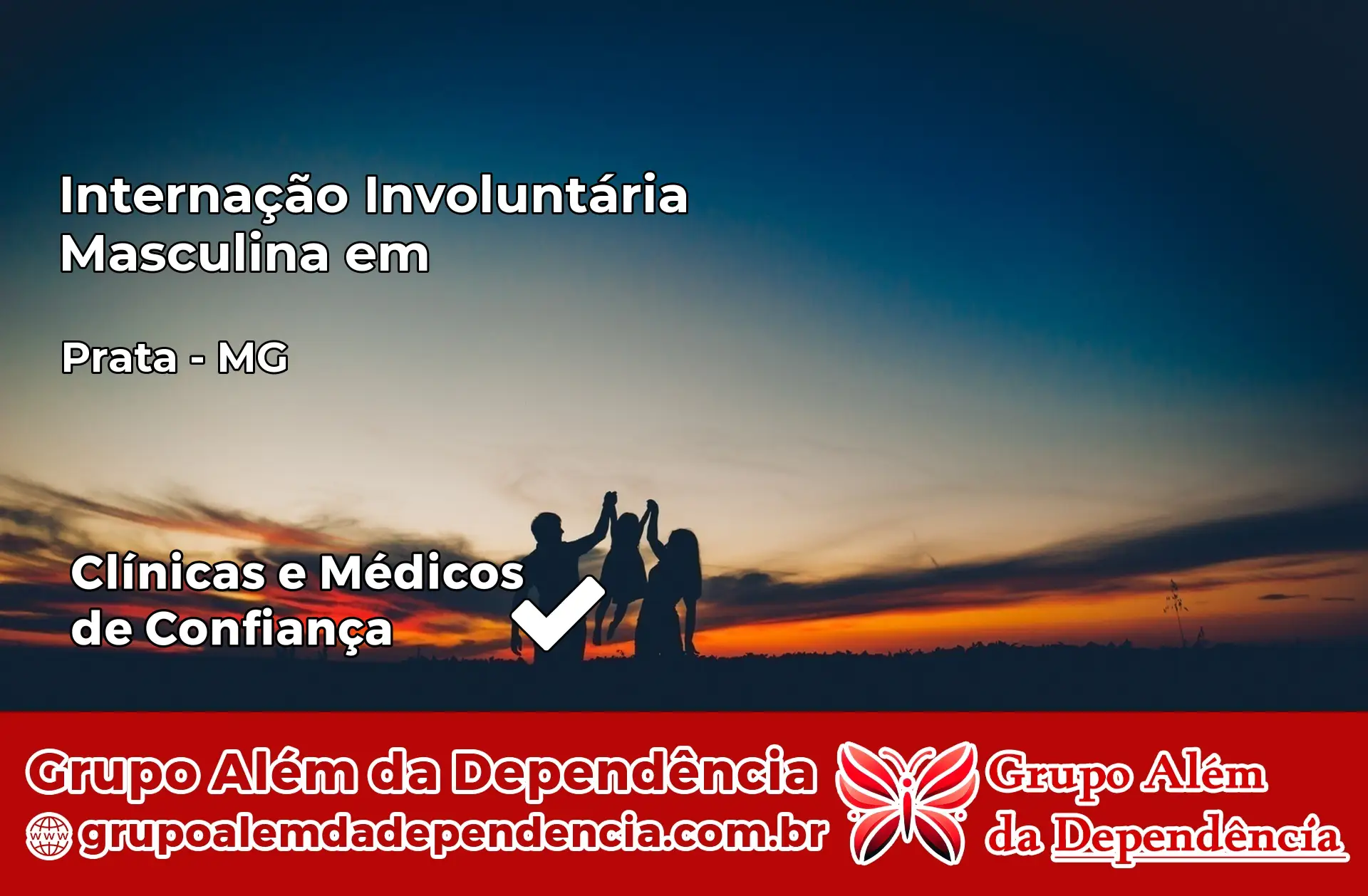 Internação Involuntária Masculina em Prata – MG