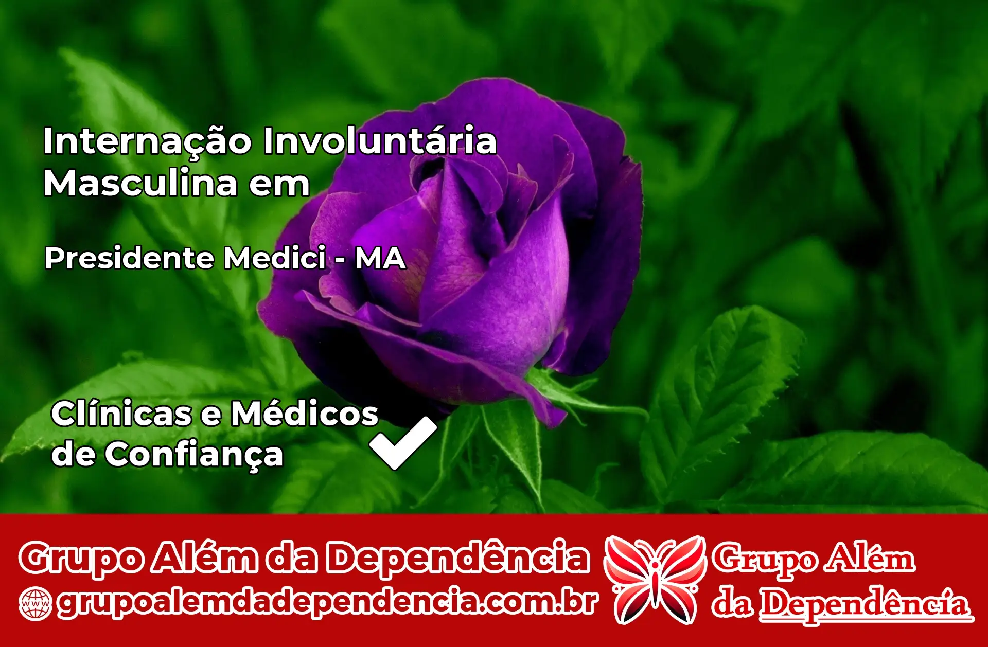 Internação Involuntária Masculina em Presidente Médici – MA