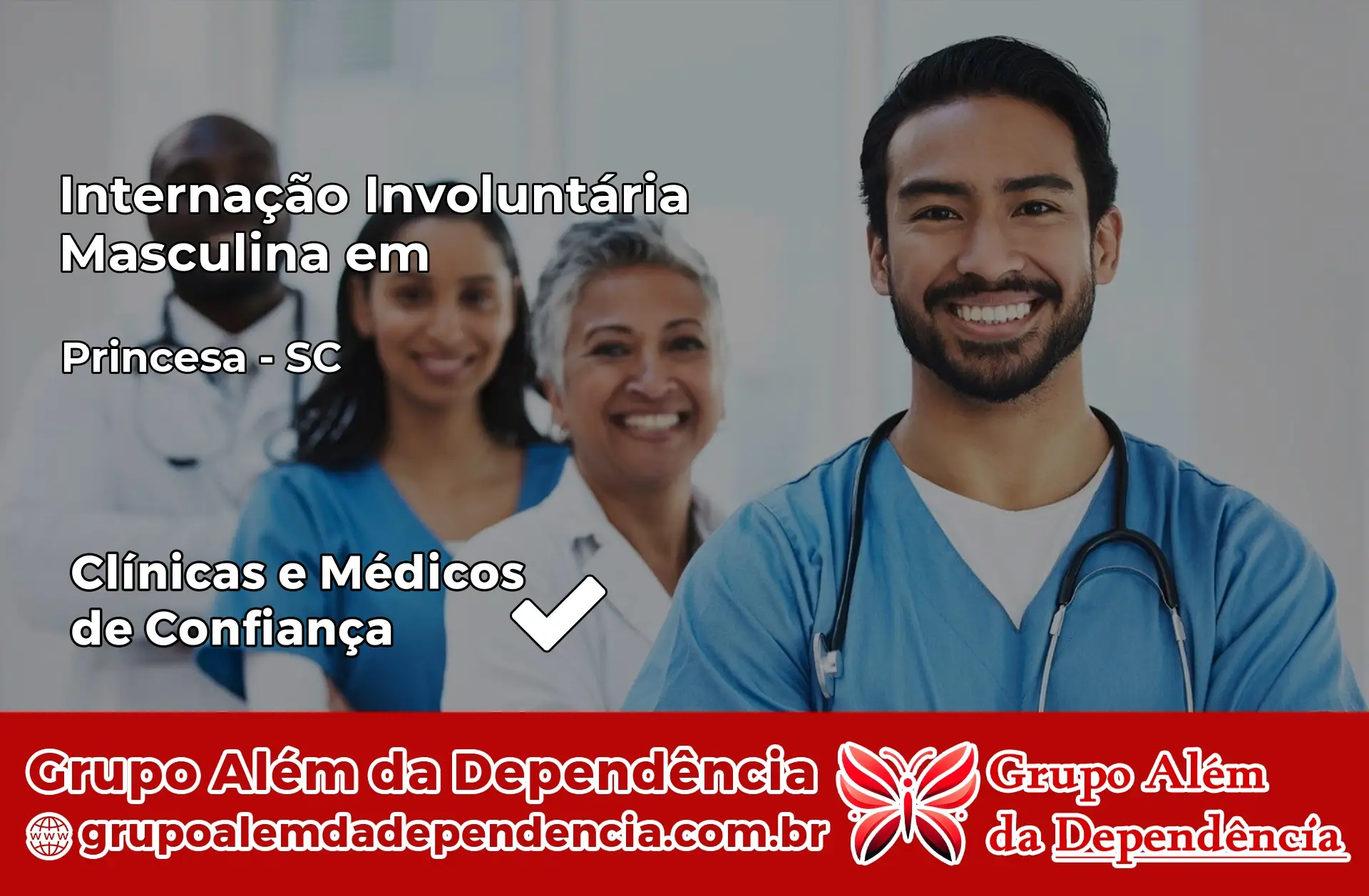 Internação Involuntária Masculina em Princesa – SC