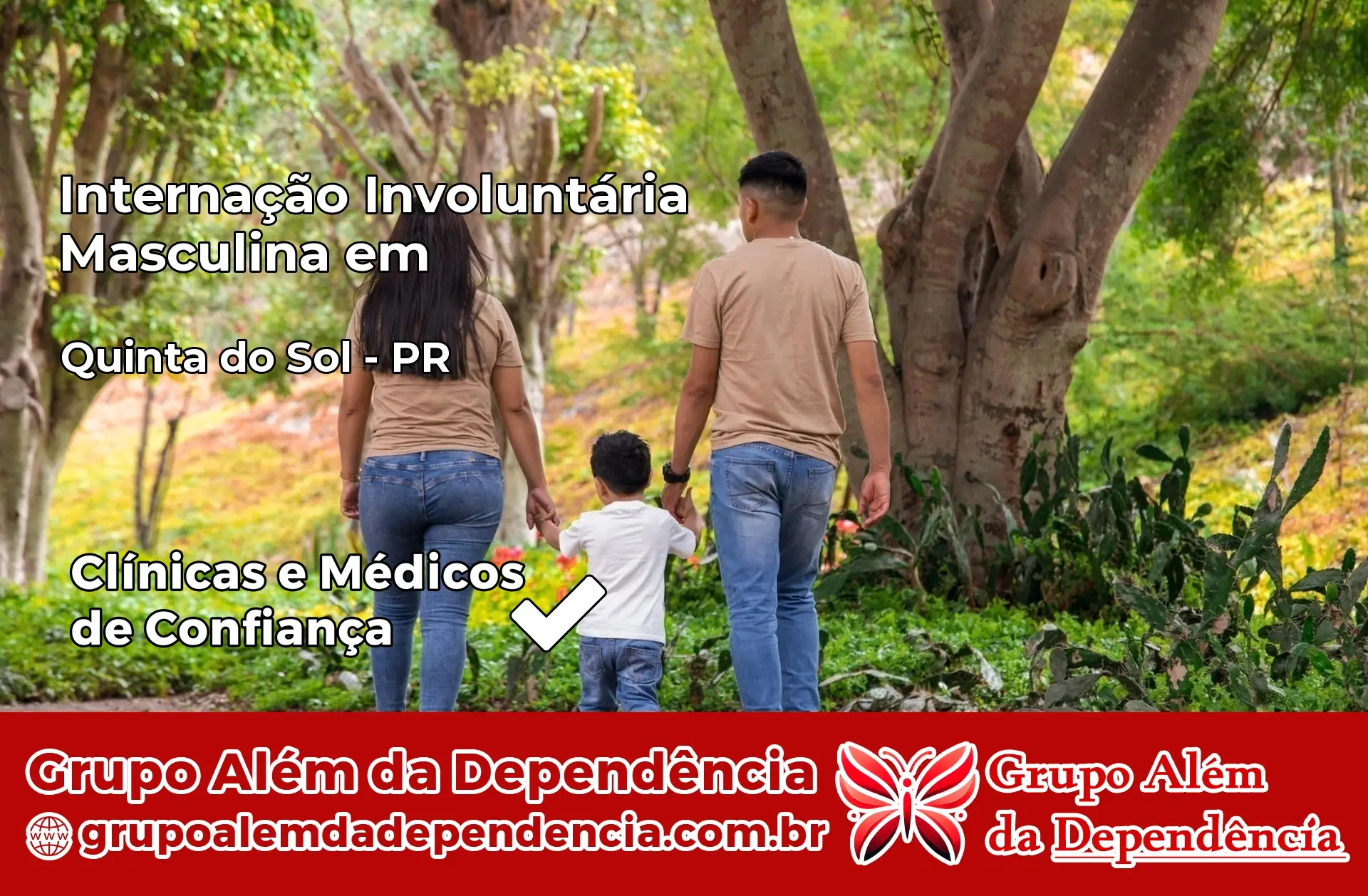 Internação Involuntária Masculina em Quinta do Sol – PR
