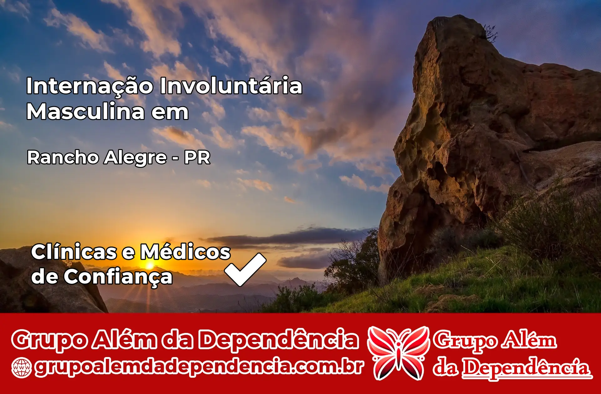 Internação Involuntária Masculina em Rancho Alegre – PR