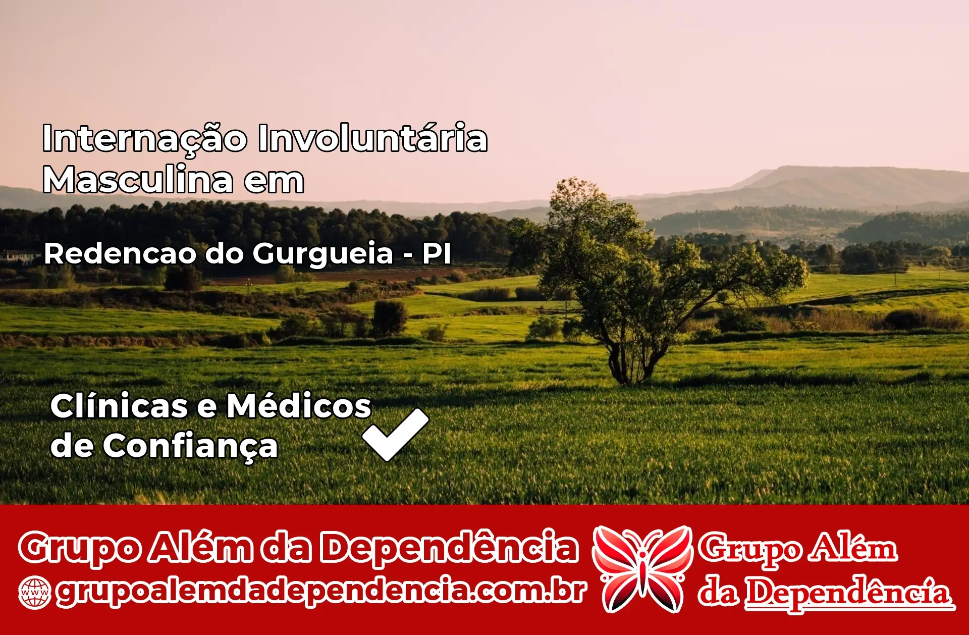 Internação Involuntária Masculina em Redenção do Gurguéia – PI