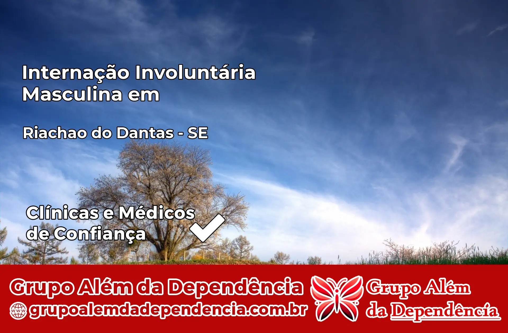 Internação Involuntária Masculina em Riachão do Dantas – SE